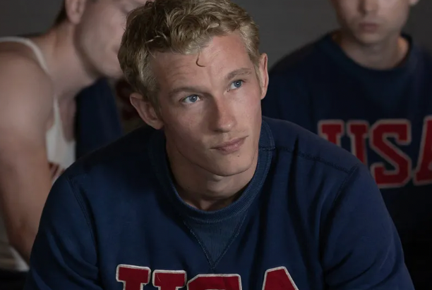 Callum Turner in George Clooney's 2023 film 'The Boys in the Boat' (Amazon Studios)