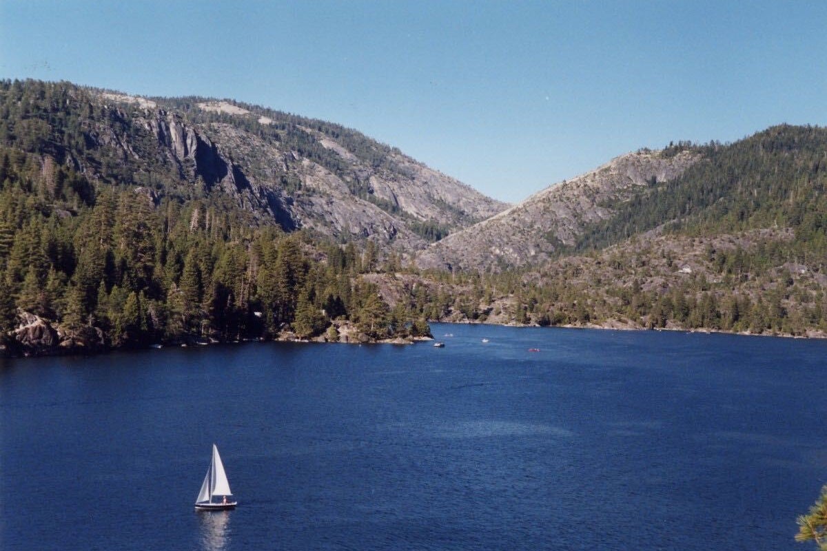 The encounter unfolded near Pinecrest Lake in California (US Forest Service)
