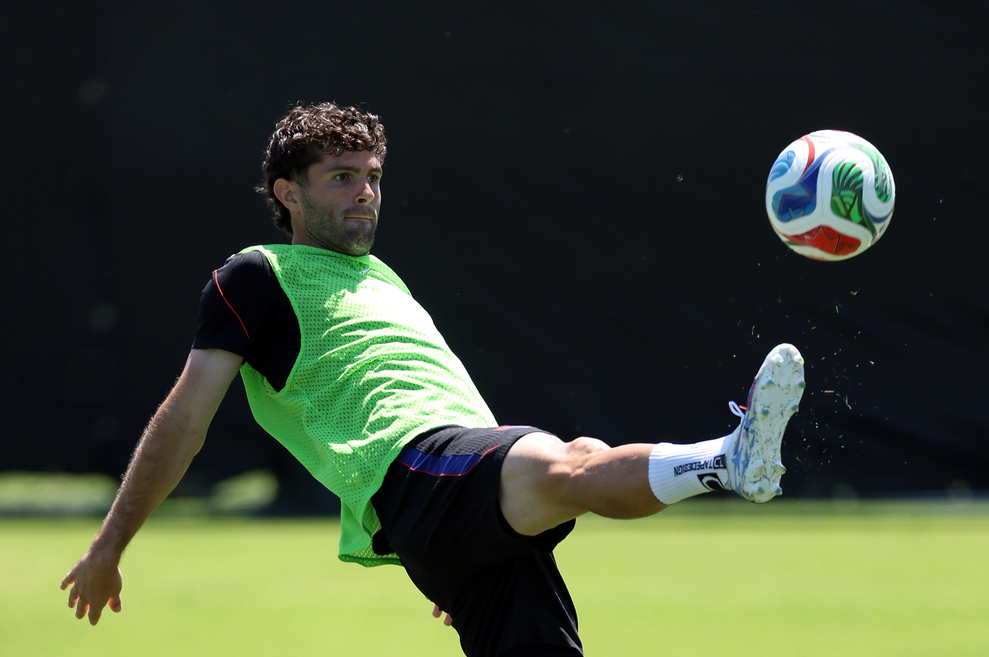 Pulisic does not shy from the spotlight that will glare more brightly than ever in the next few weeks