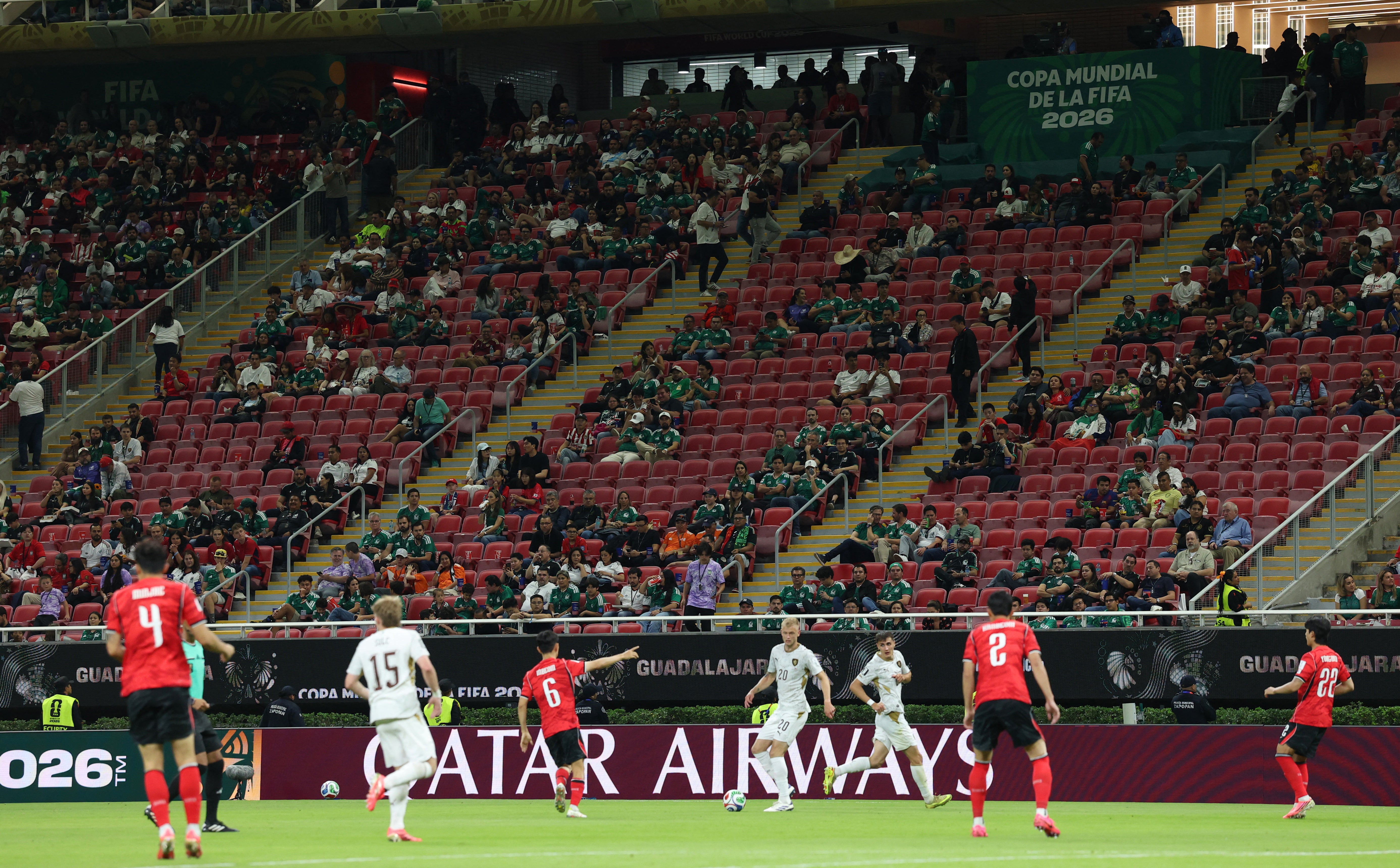 World Cup 2026 live: Empty seats and ‘mandatory’ water breaks take shine off opening games – UK Times