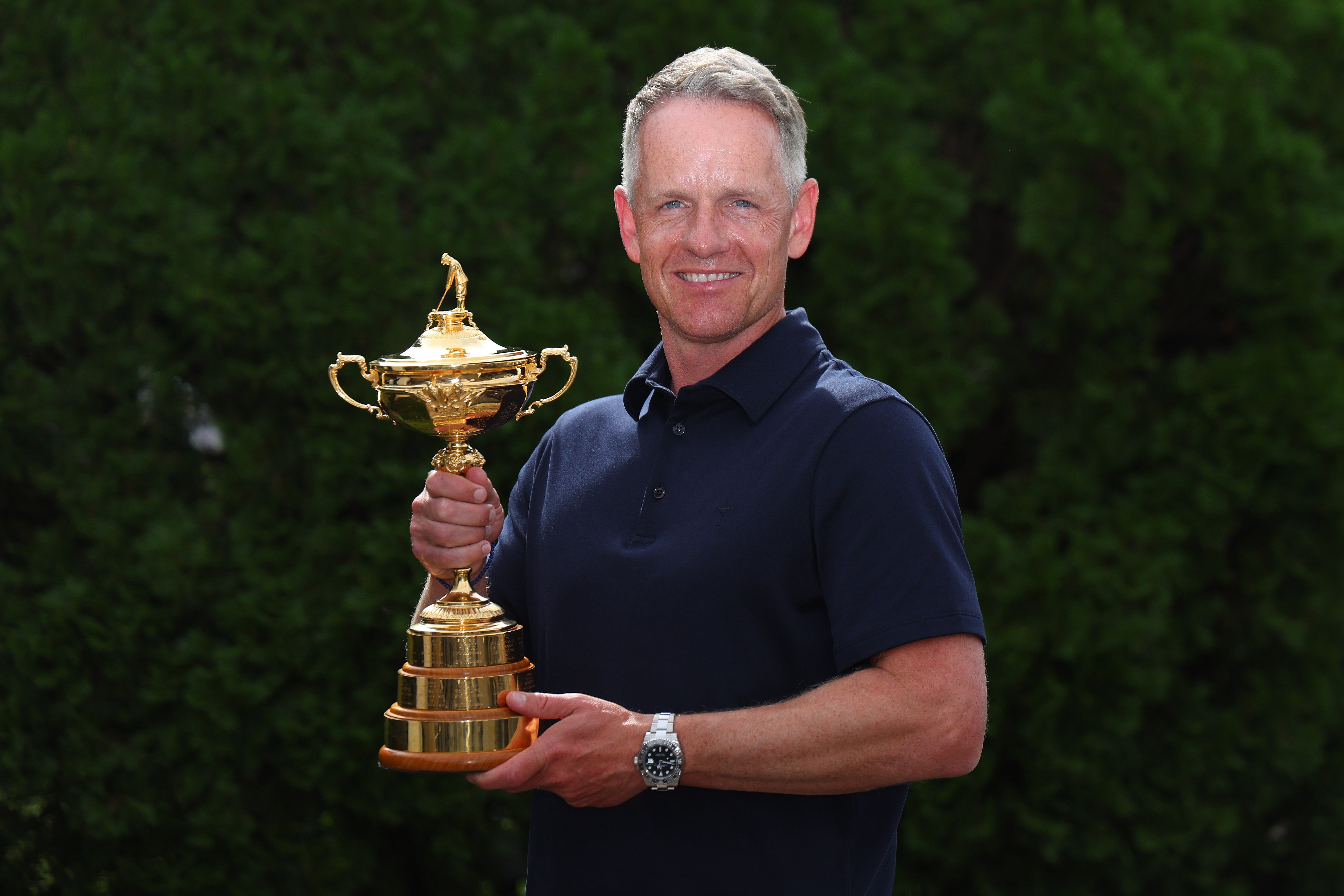 Luke Donald is hoping to lead Europe to three consecutive Ryder Cup successes (Getty)