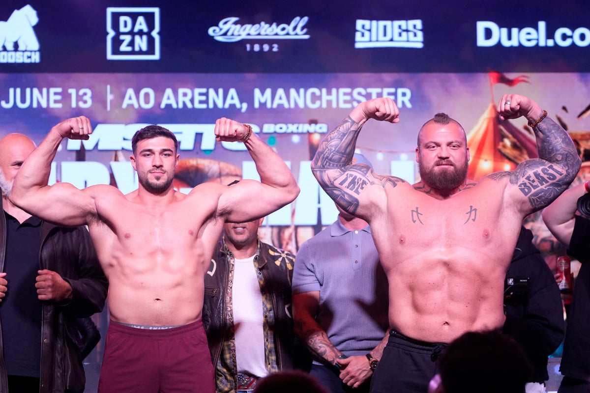 Tommy Fury vs Eddie Hall fight time, rules, weight and how to watch this weekend – UK Times Tommy Fury vs Eddie Hall fight time, rules, weight and how to watch this weekend – UK Times