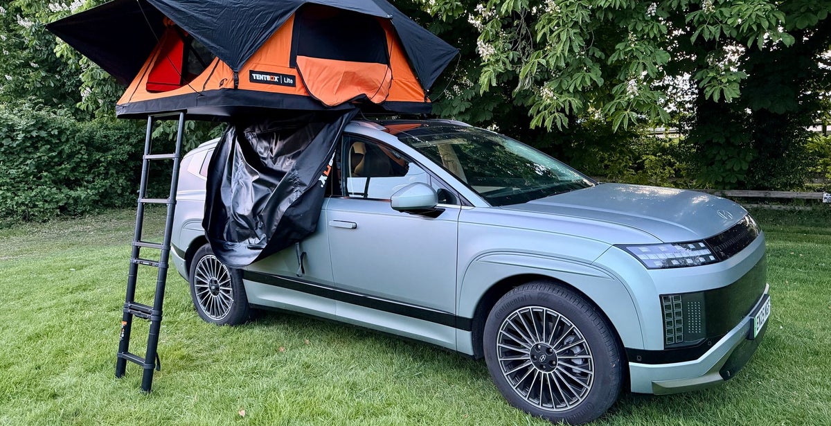 I tried a TentBox on my EV – and now I’m a camping convert