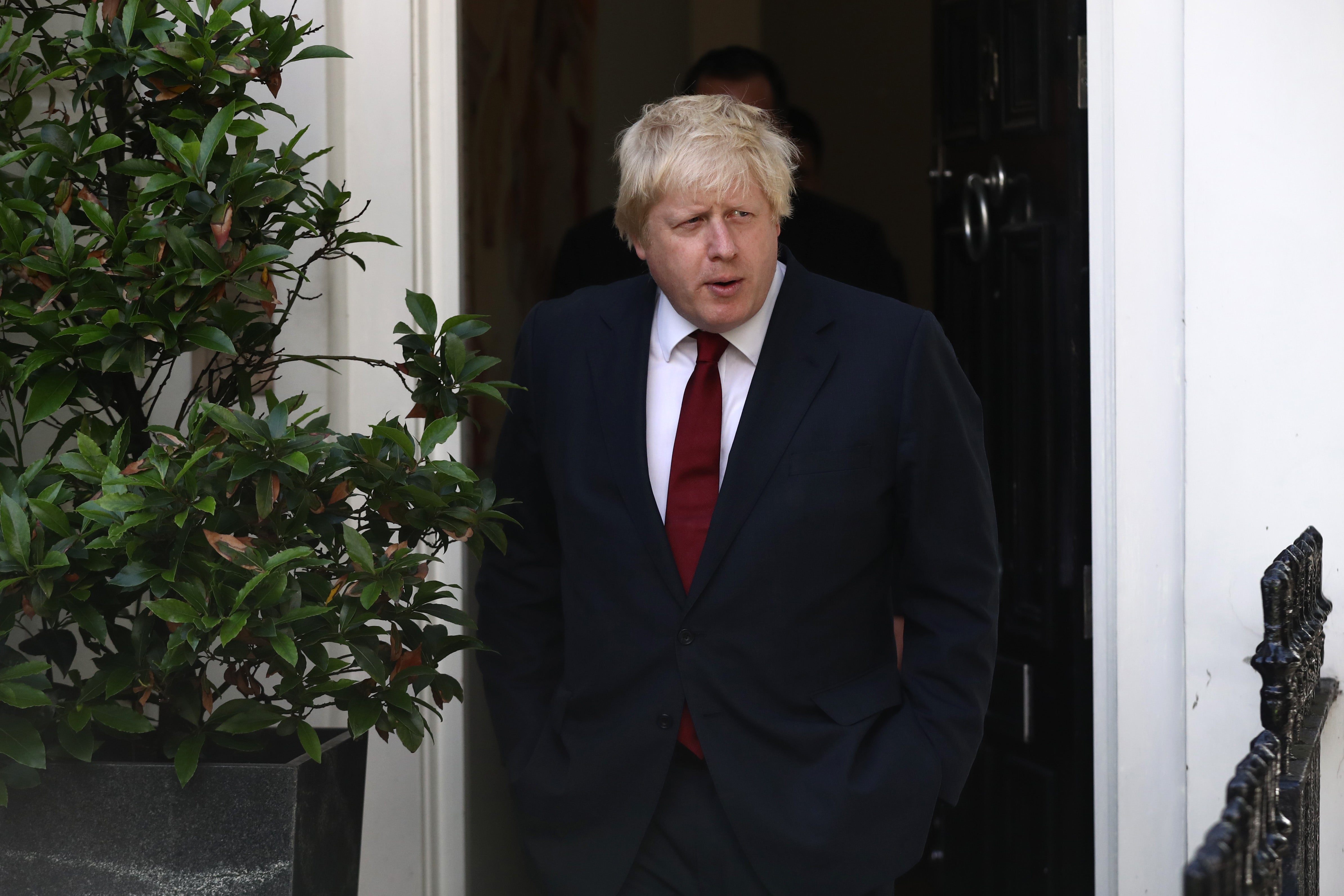 Former Prime Minister Boris Johnson