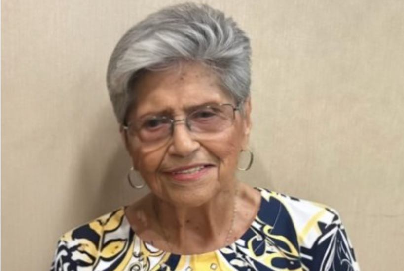 Milagros Ortiz , 92, died on January 19, after a police vehicle struck a vehicle carrying her home a day earlier