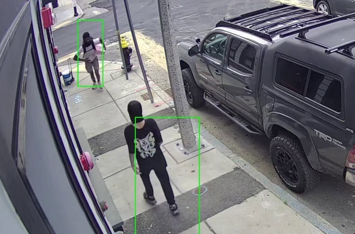 The suspects accused of stealing the kids' cash box remain unknown, police said Friday (Boston Police Department)