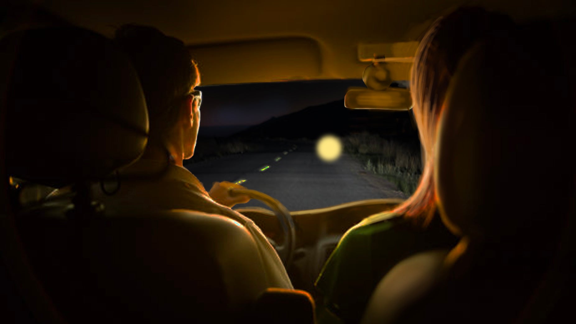 Federal agents described seeing a vehicle-like object with one bright ‘taillight’ hovering over the highway during the October 2023 incidents