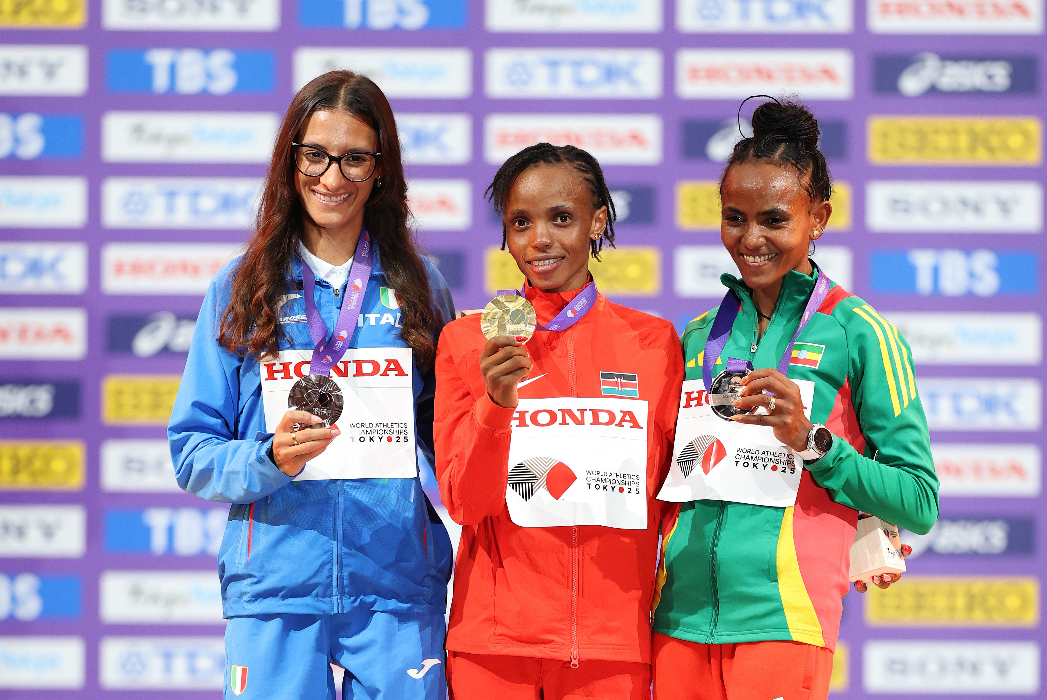 Tsegay (right) is set to miss the rest of the season (Getty)