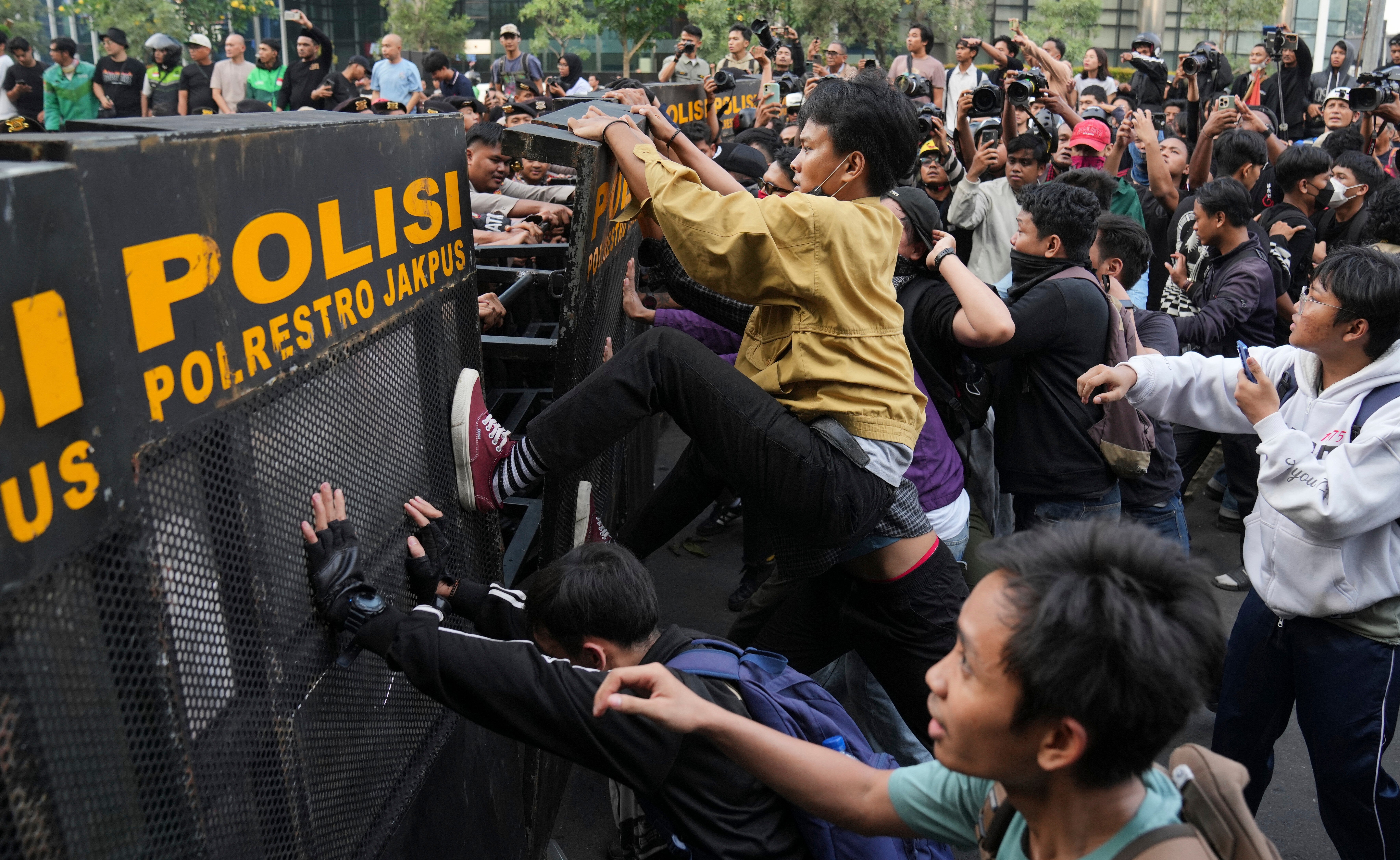 INDONESIA-PROTESTA ESTUDIANTIL