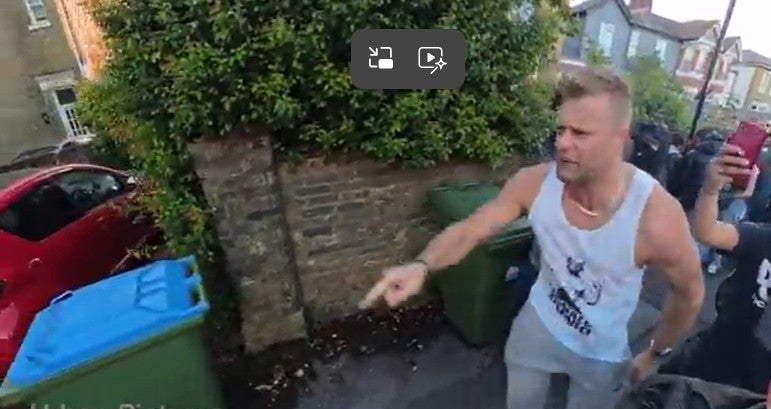 Henry Nowak Southampton protesters jailed for violent disorder after being caught on viral footage