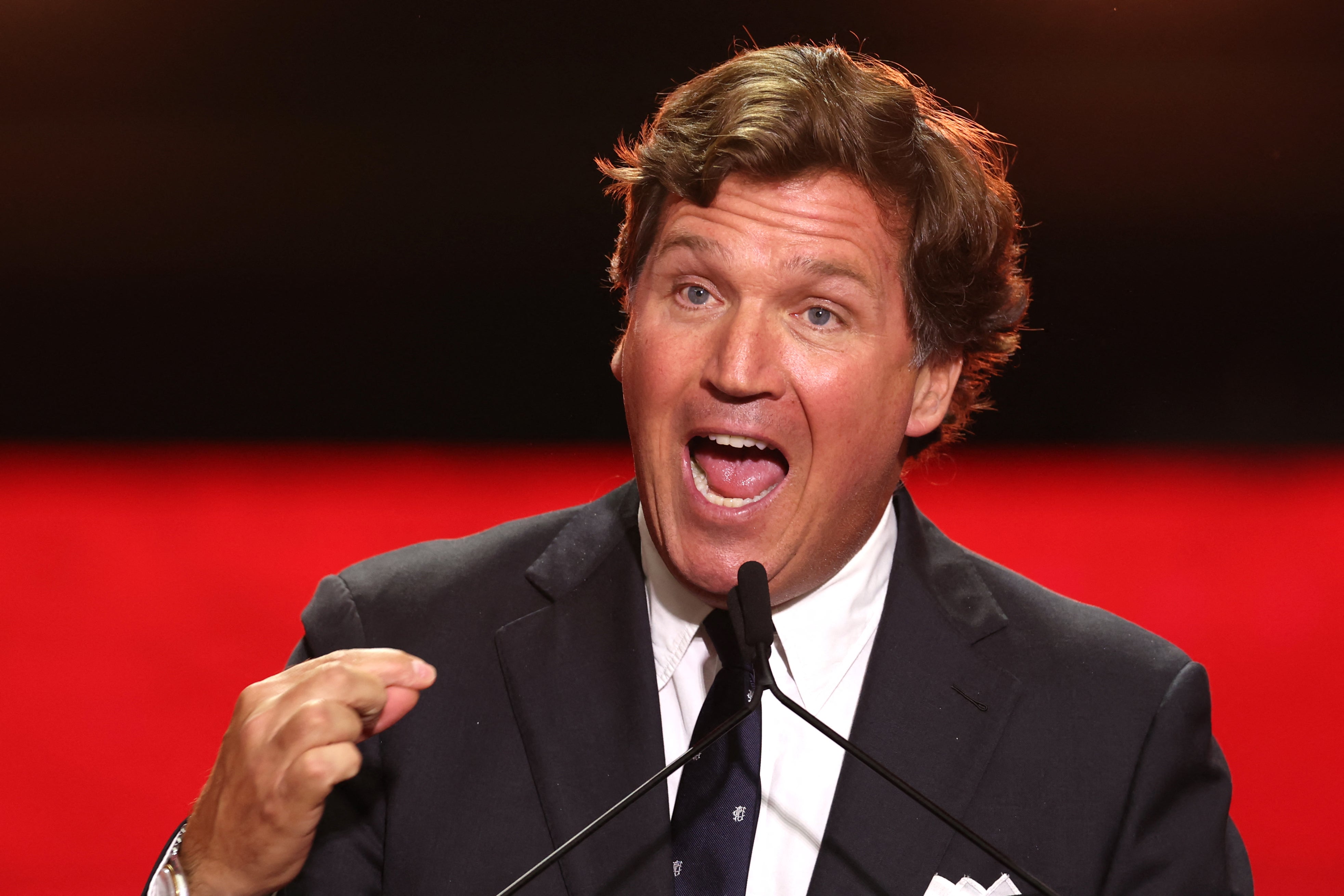 Carlson is one of many MAGA figures to accuse the Trump administration of a ‘cover-up’ without any hard evidence as questions about Crooks’s motive and his political leanings remain unanswered