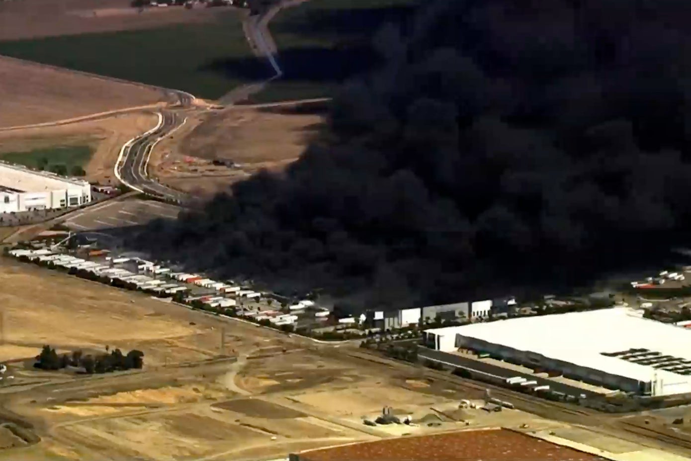independent.co.uk - Via AP news wire - Officials say sprinklers at California medical equipment warehouse didn't work during blaze