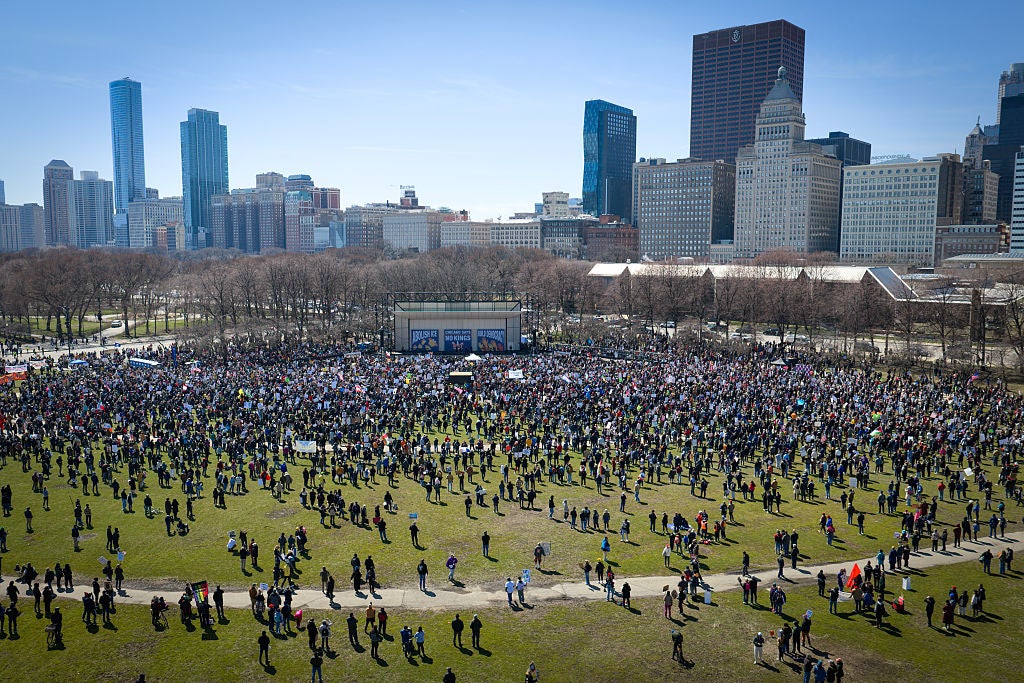For those on a $3,000 budget, there are plenty of options in the Windy City. The average two-bedroom apartment is $2,599 a month for 920 square feet (Getty Images)