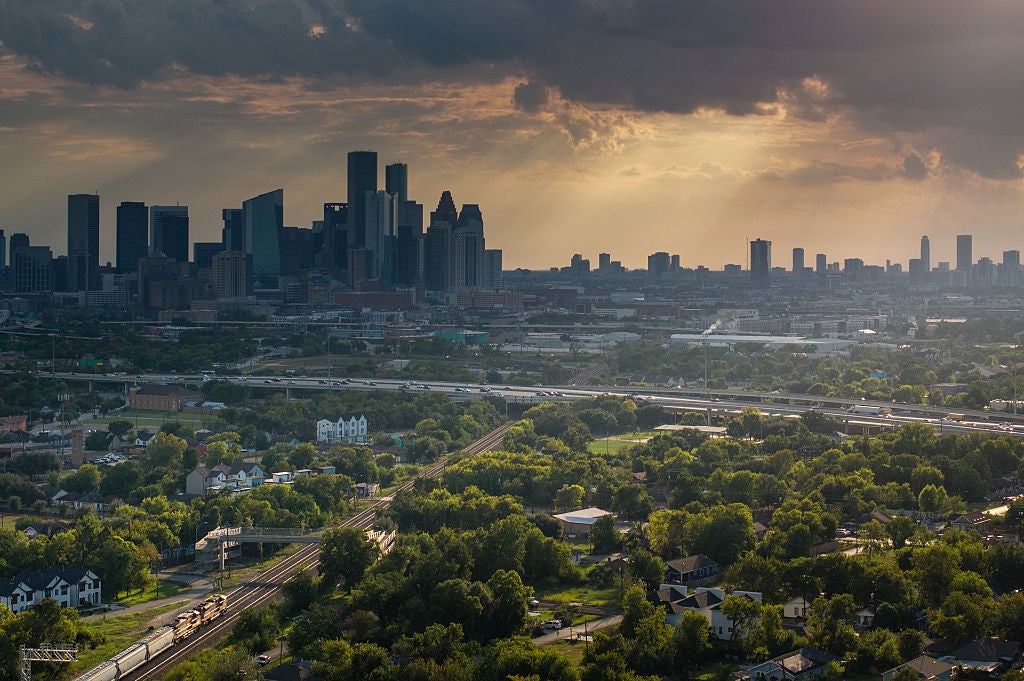 Houston, Texas, offers the lowest average rent of the country’s five biggest cities. In some neighborhoods, $3,000 can get renters 3,000 square feet of home. (Getty Images)
