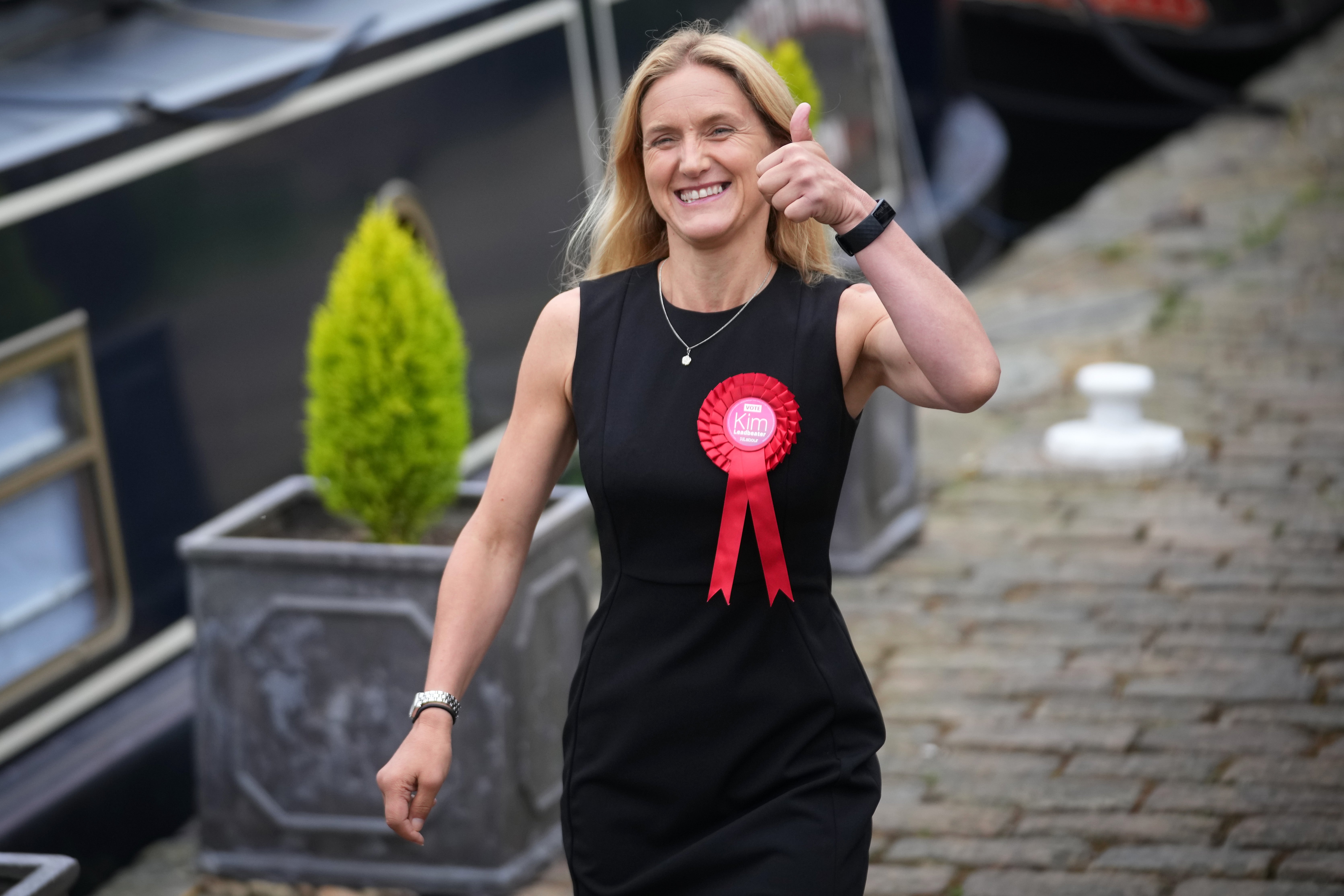Ms Leadbeater, pictured, now represents the constituency her sister once held