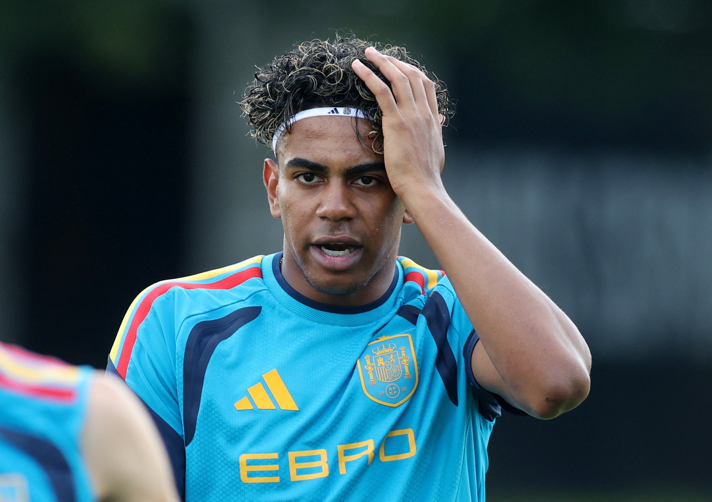 Lamine Yamal returned to training on Thursday
