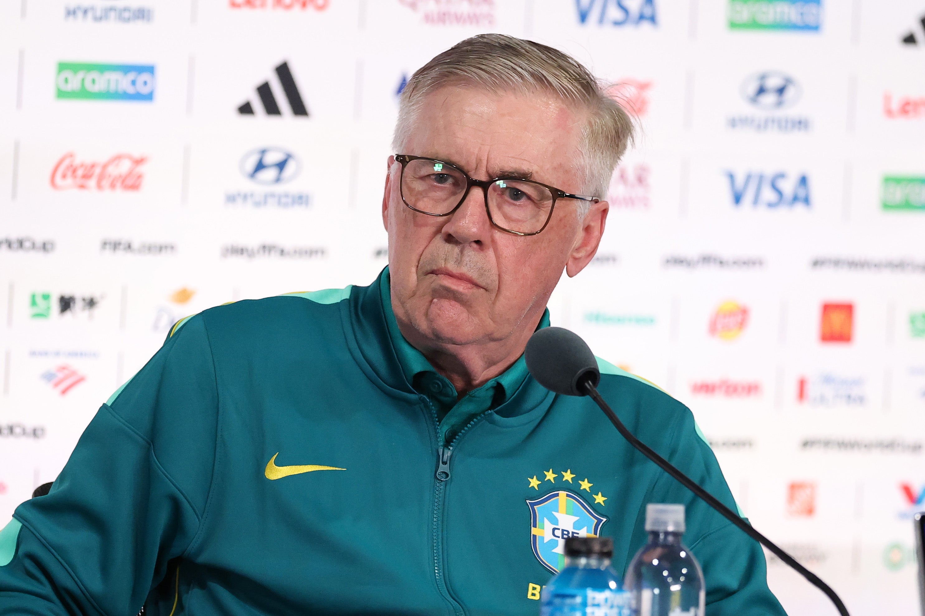 Ancelotti has previously stated that Brazil will play with a 4-2-4 formation