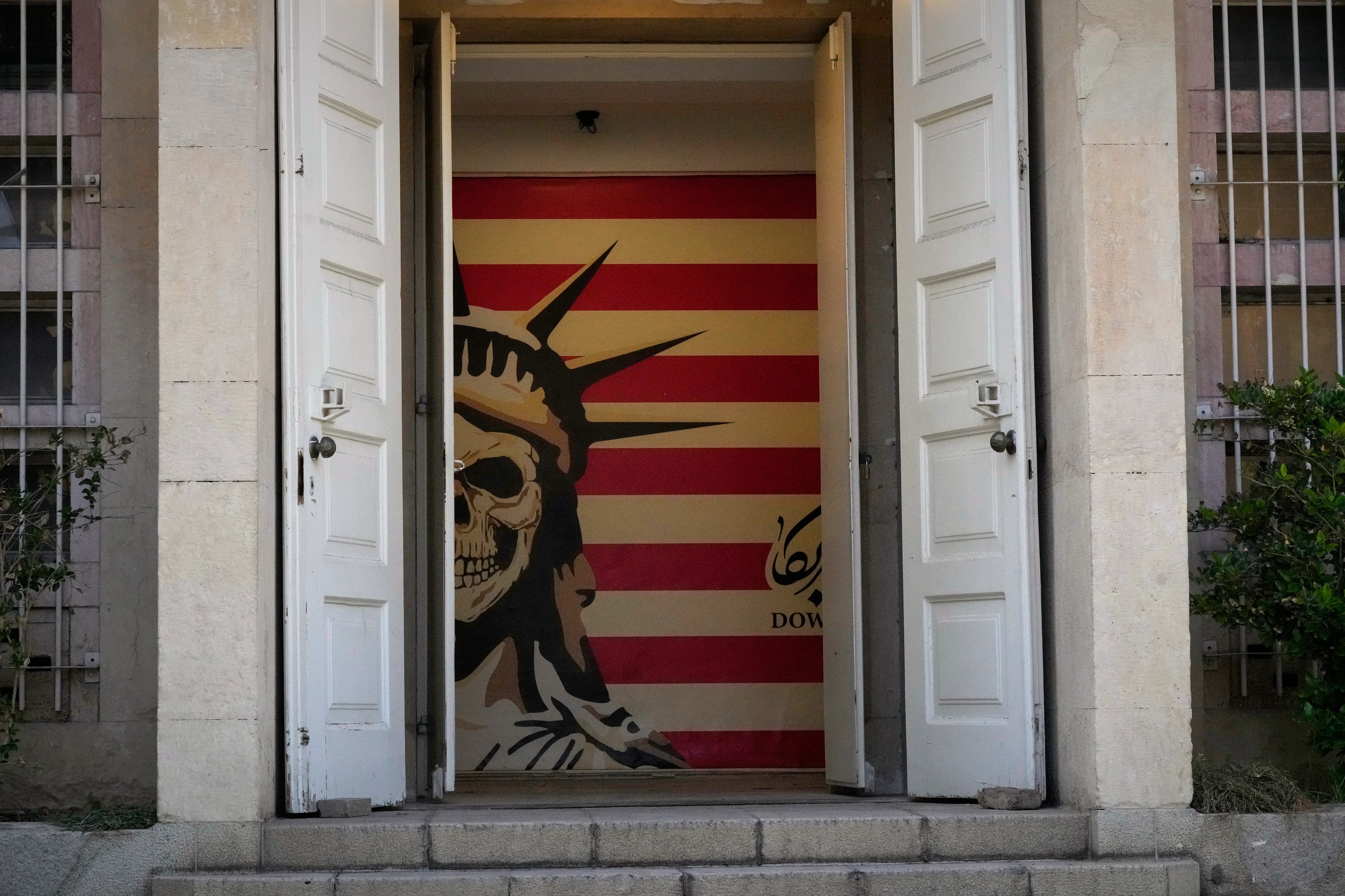 Inside Tehran's former U.S. Embassy, now an anti-American museum, in photos