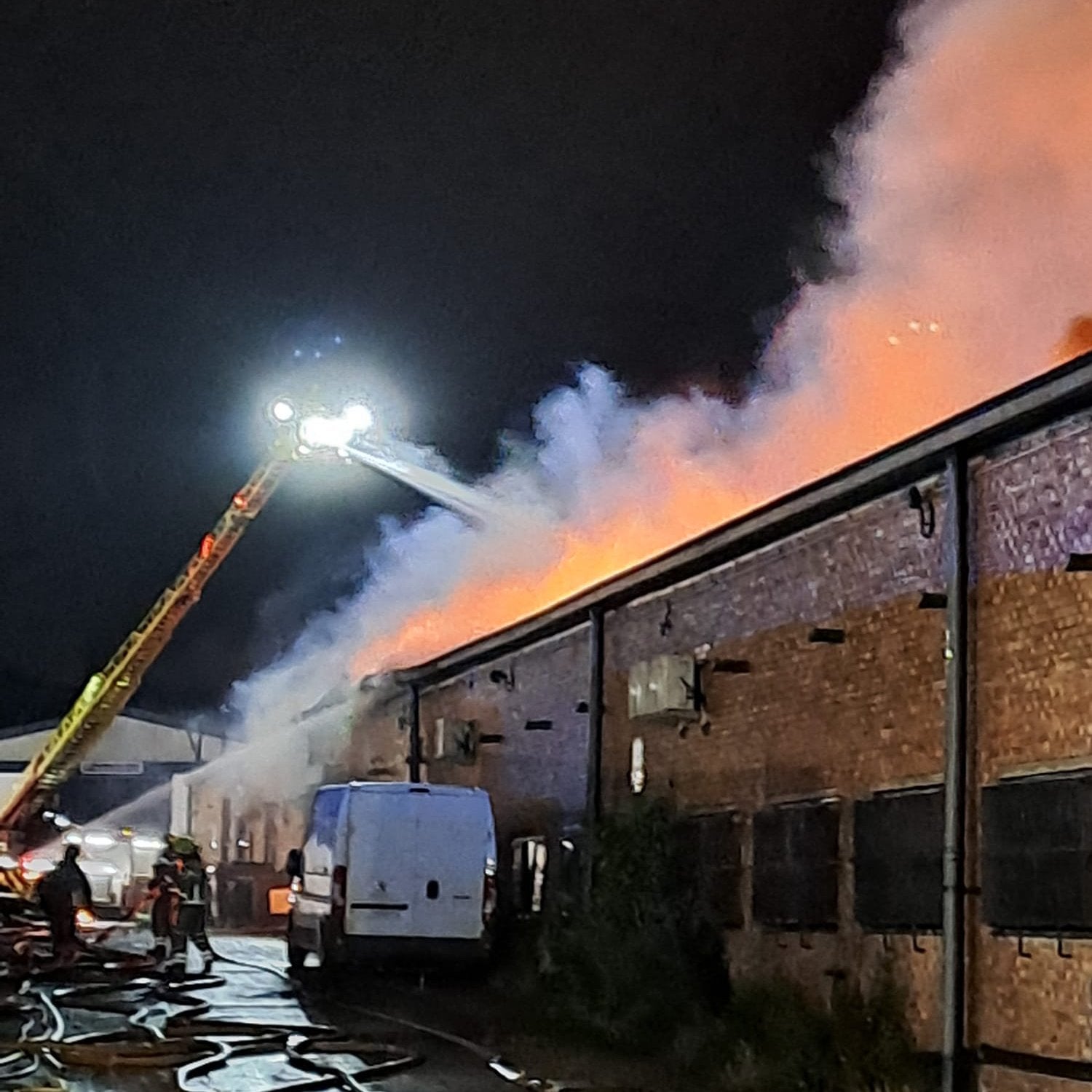 Huge London warehouse fire forces 70 residents to be evacuated as blaze rages