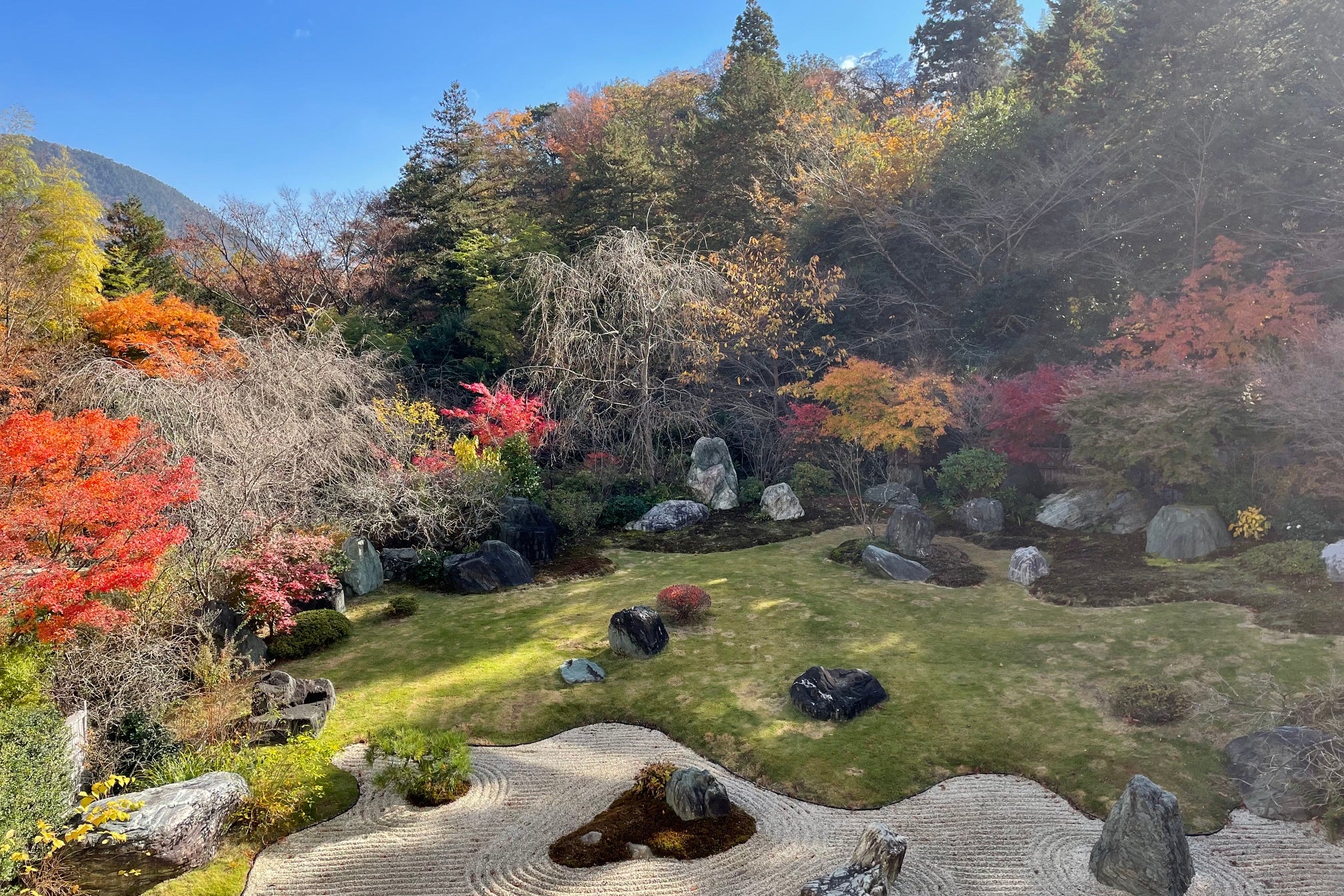 The garden at Gora Kadan Hakone (Sophie Dickinson)