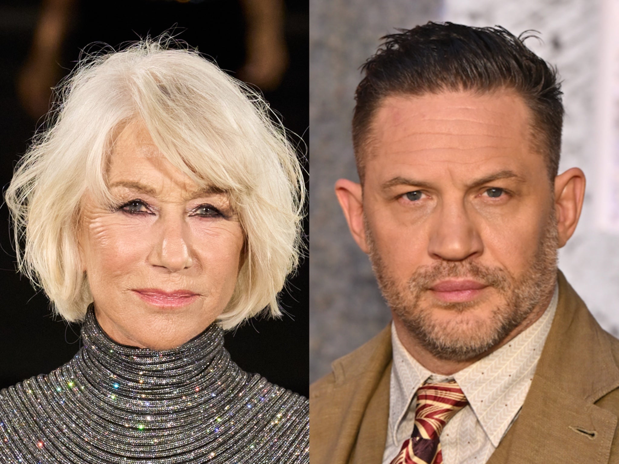 Helen Mirren denies having issues with MobLand co-star Tom Hardy