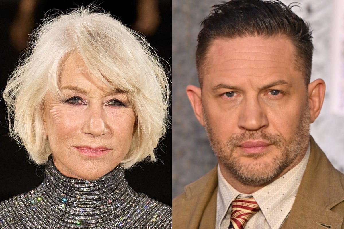 Helen Mirren denies having issues with MobLand co-star Tom Hardy Helen Mirren denies having issues with MobLand co-star Tom Hardy