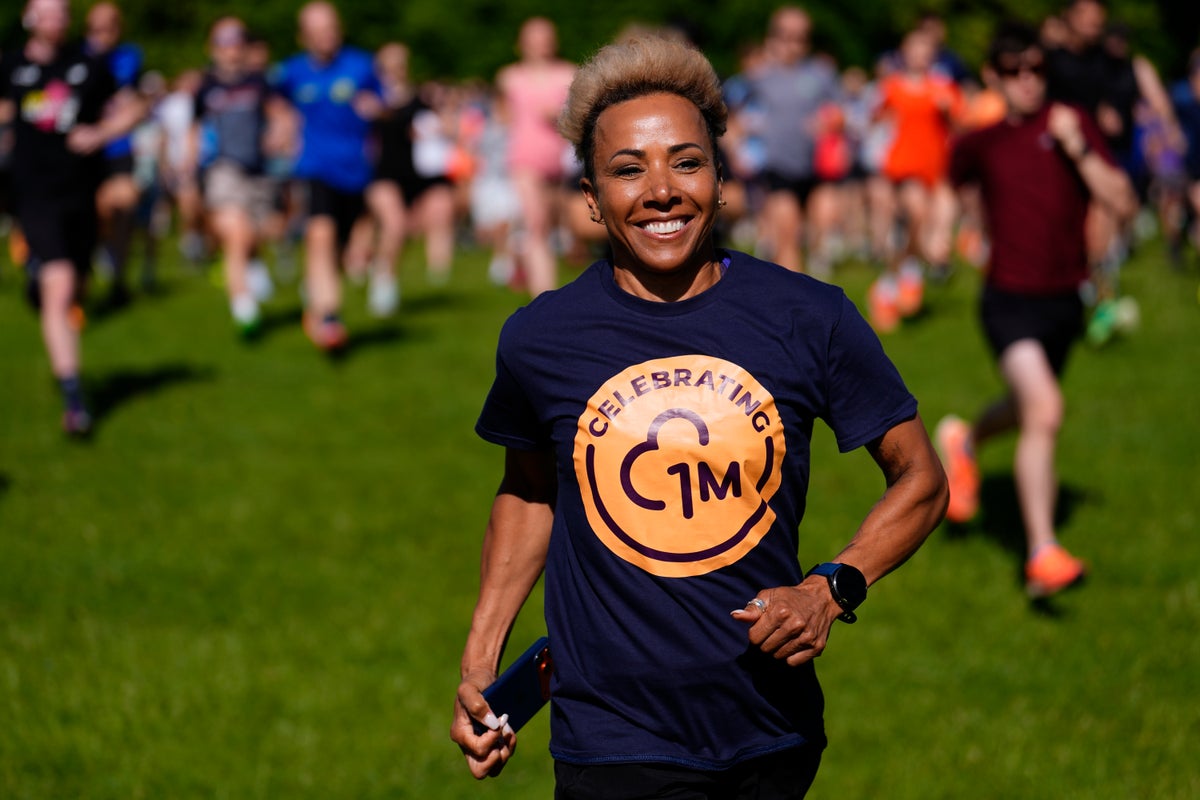 Dame Kelly Holmes joins runners for one millionth parkrun as charity celebrates landmark event Dame Kelly Holmes joins runners for one millionth parkrun as charity celebrates landmark event
