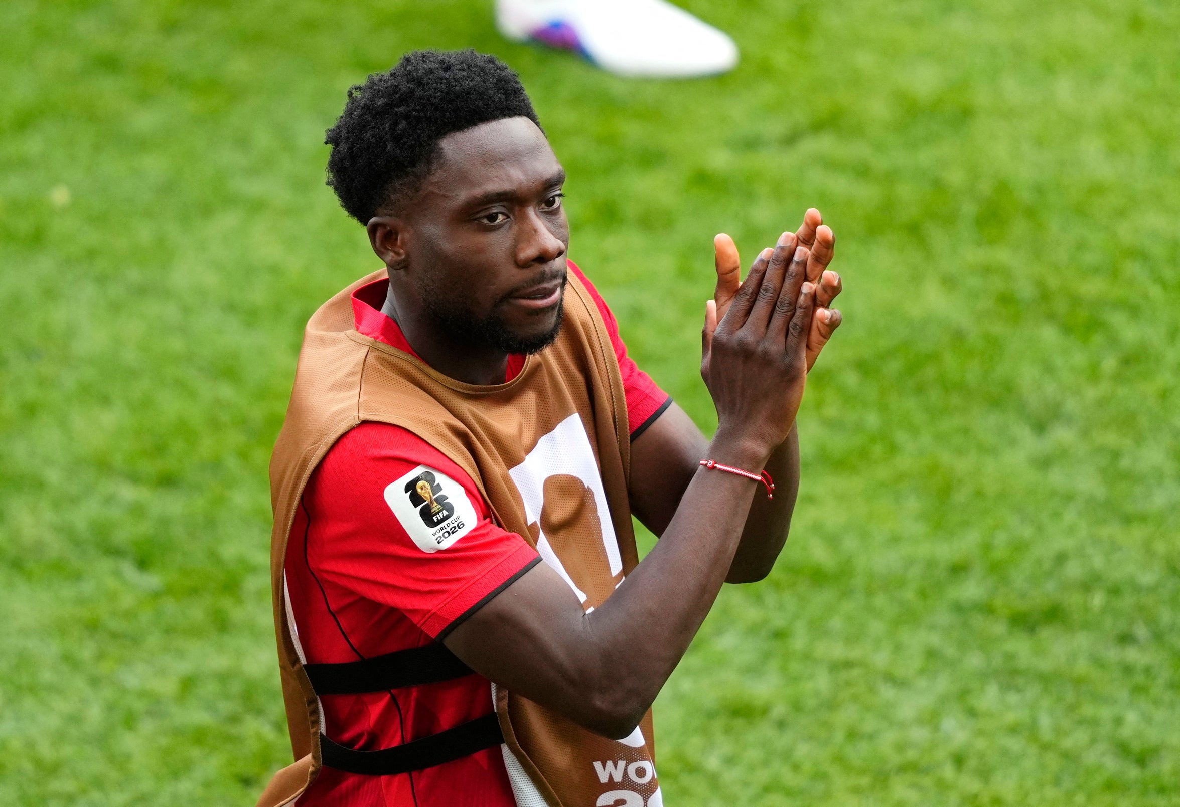 Alphonso Davies missed Canada’s opener