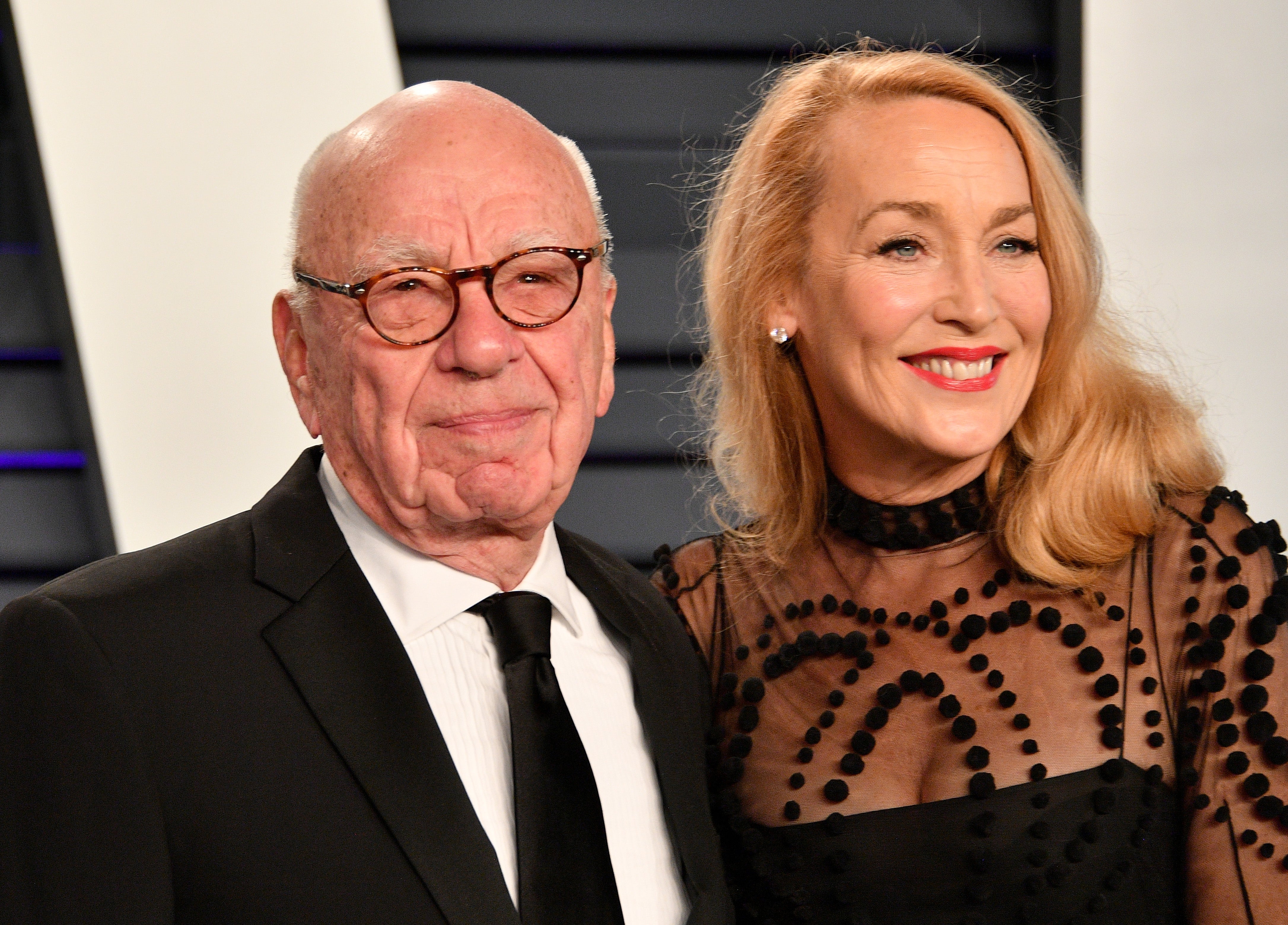 The former couple at an Oscars after party in 2019