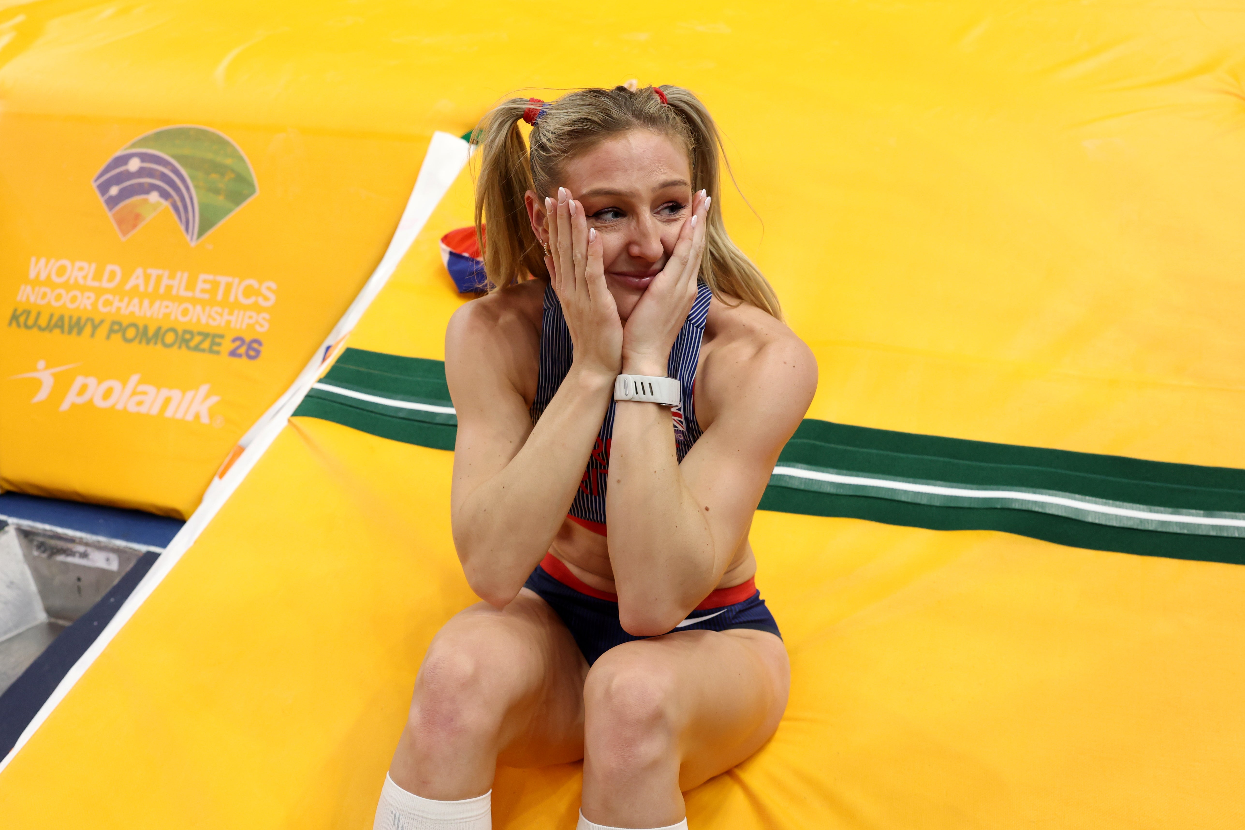 Caudery reclaimed her 2024 world indoor title in March this year