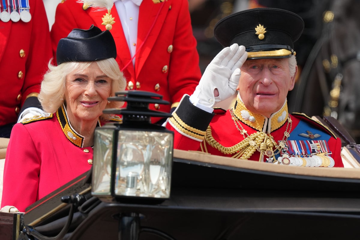 Photos show the royal family at the Trooping The Colour parade Photos show the royal family at the Trooping The Colour parade