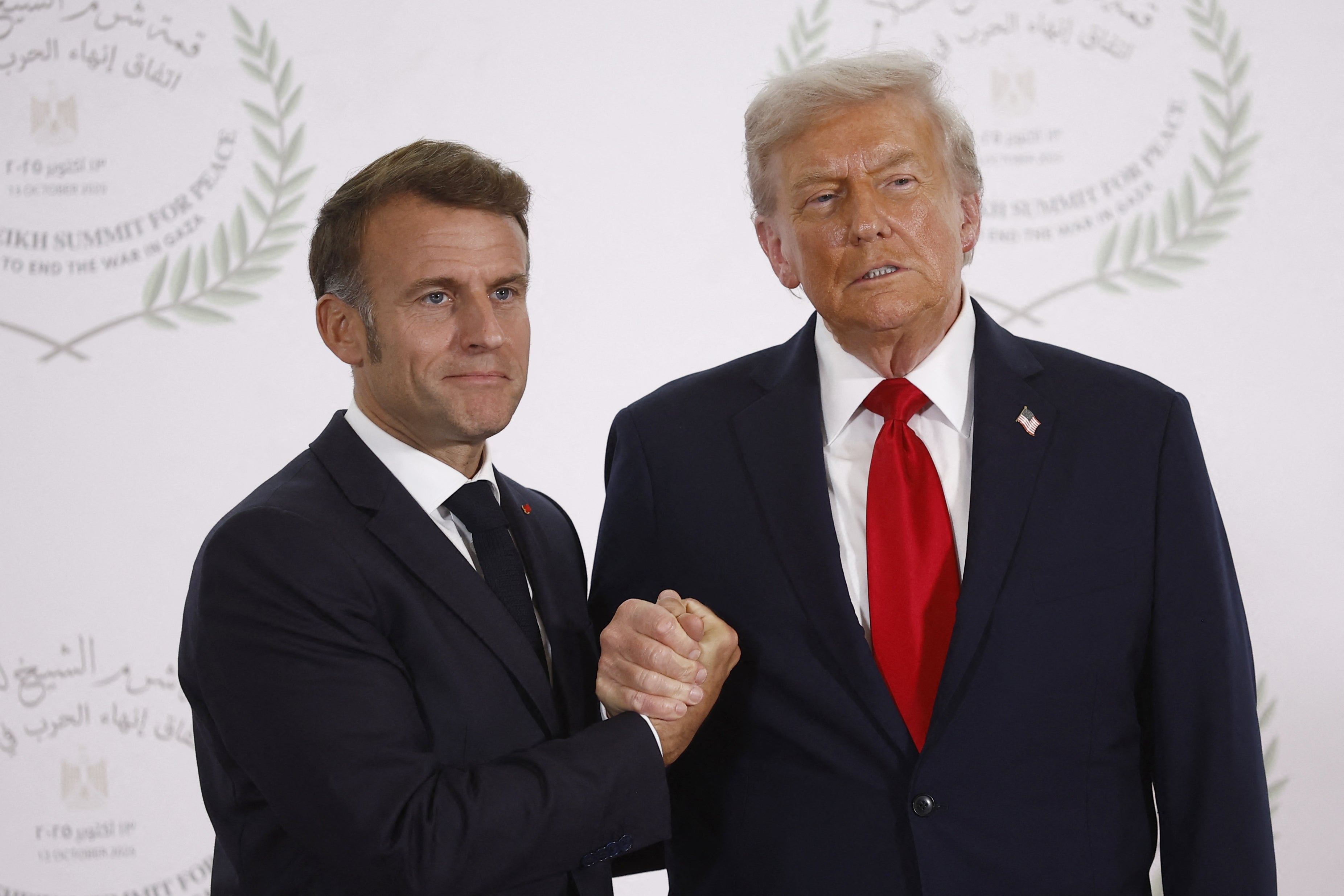 French President Emmanuel Macron will host Trump for dinner on Wednesday at Versailles palace near Paris before Trump heads back to DC