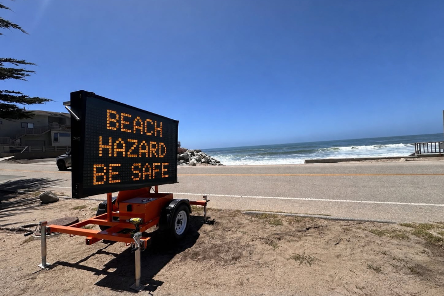 Woman killed and another in critical condition after being swept into the sea while sleeping on California beach – UK Times