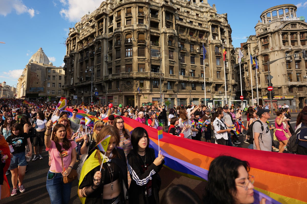 Tens of thousands join Pride marches in Romania, Bulgaria to call for equality – UK Times