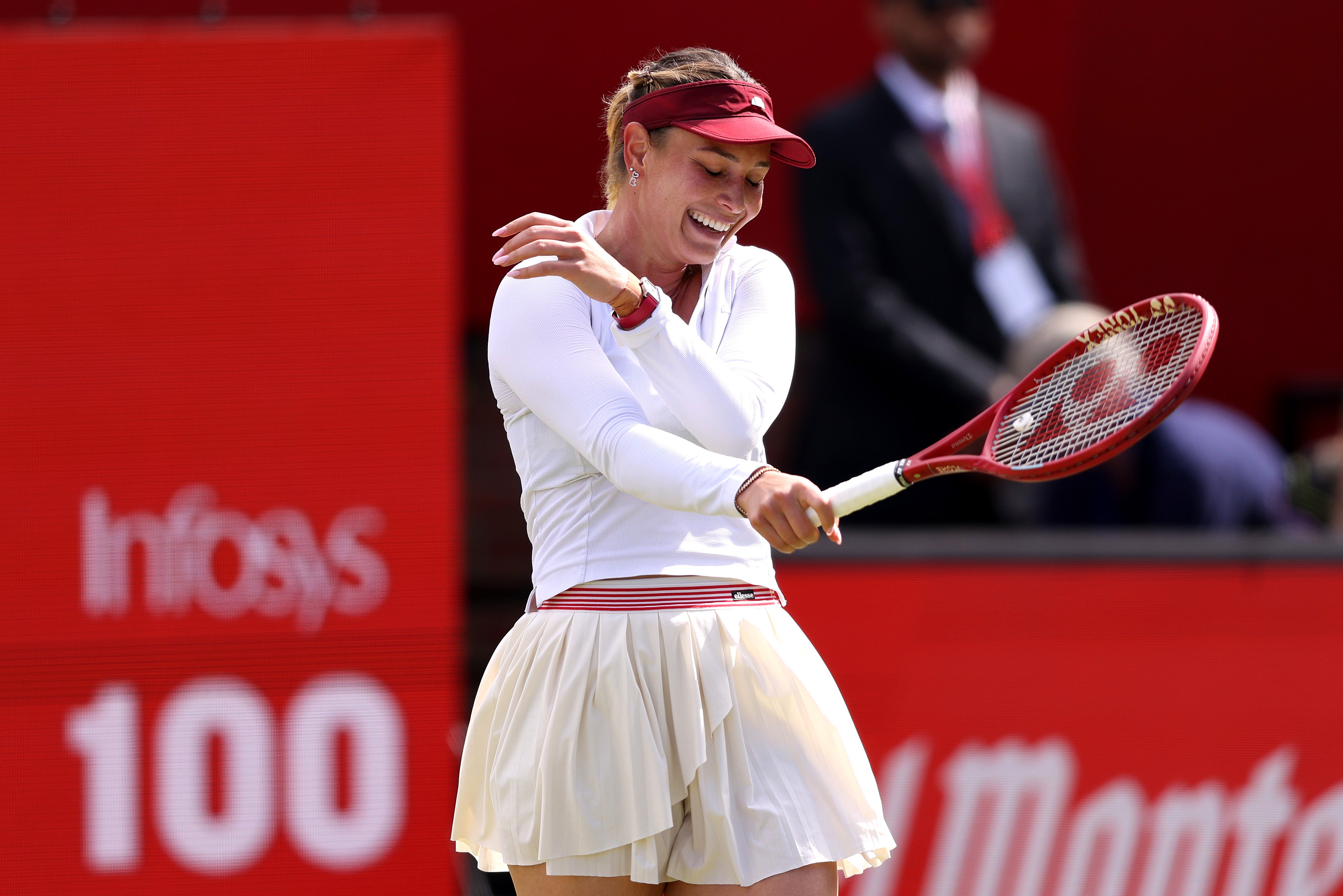 Lucky loser Donna Vekic is through to the final (Getty)
