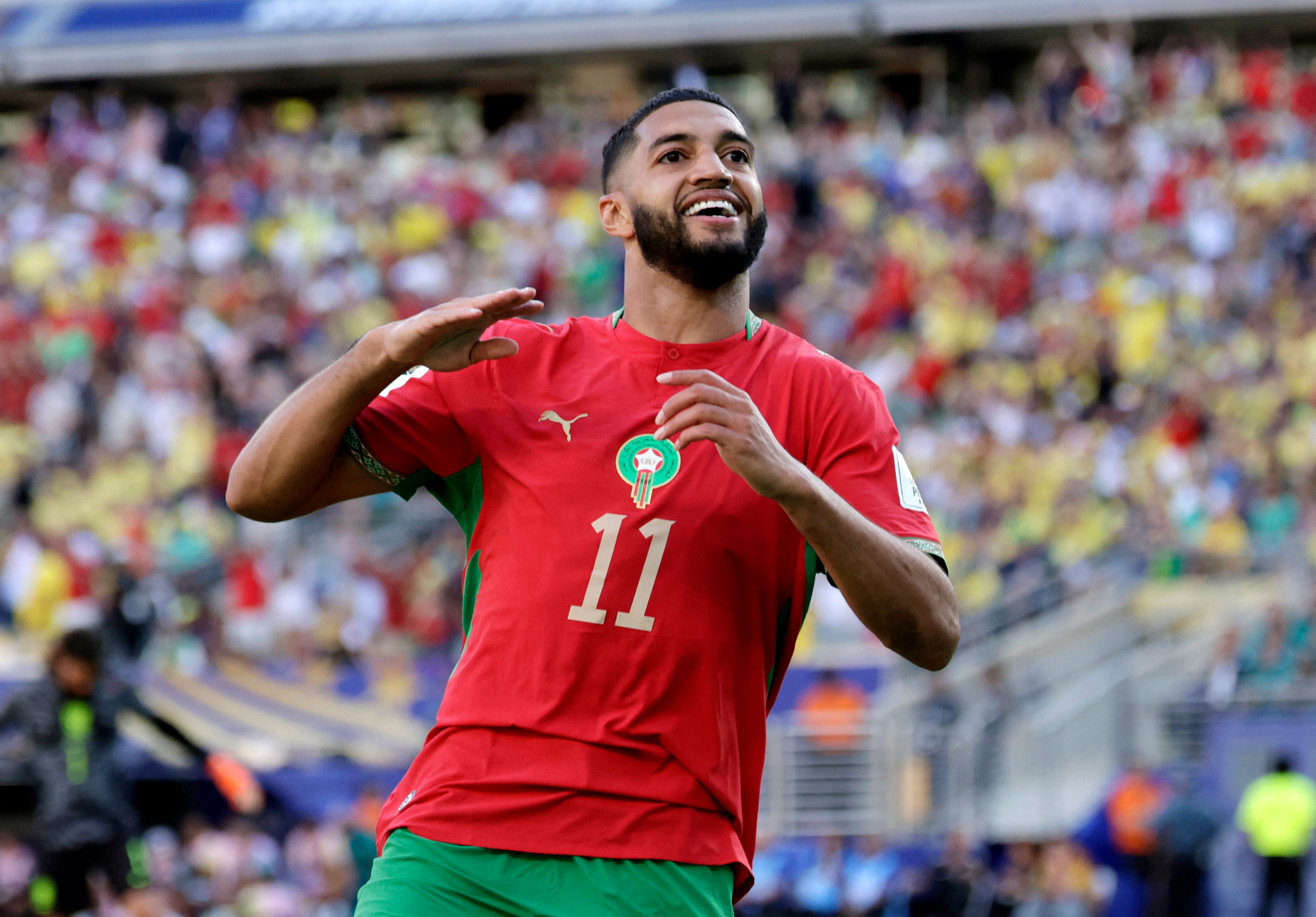 Ismael Saibari gave Morocco a deserved lead