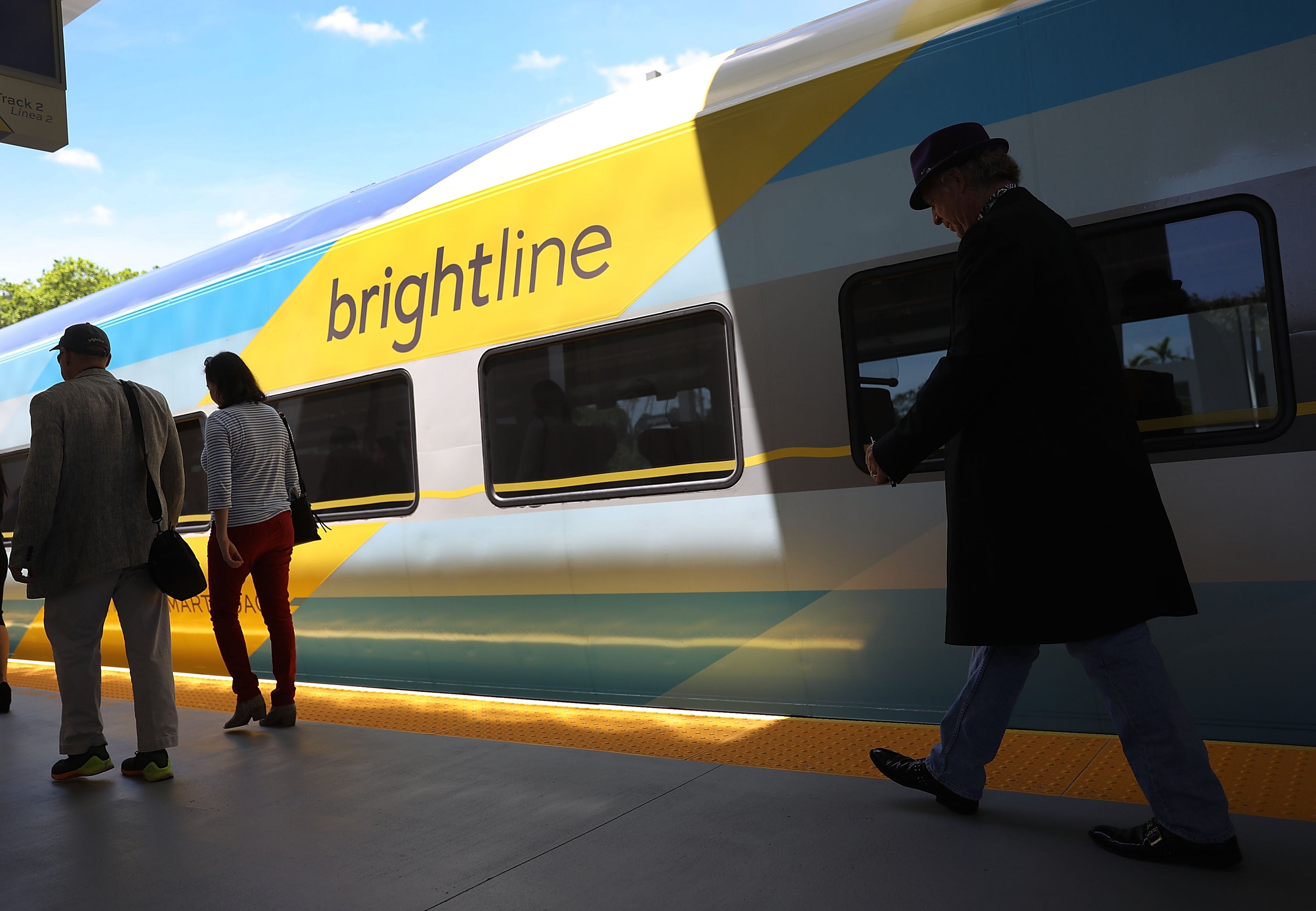 The chef was stopped from boarding a train under Brightline’s rules