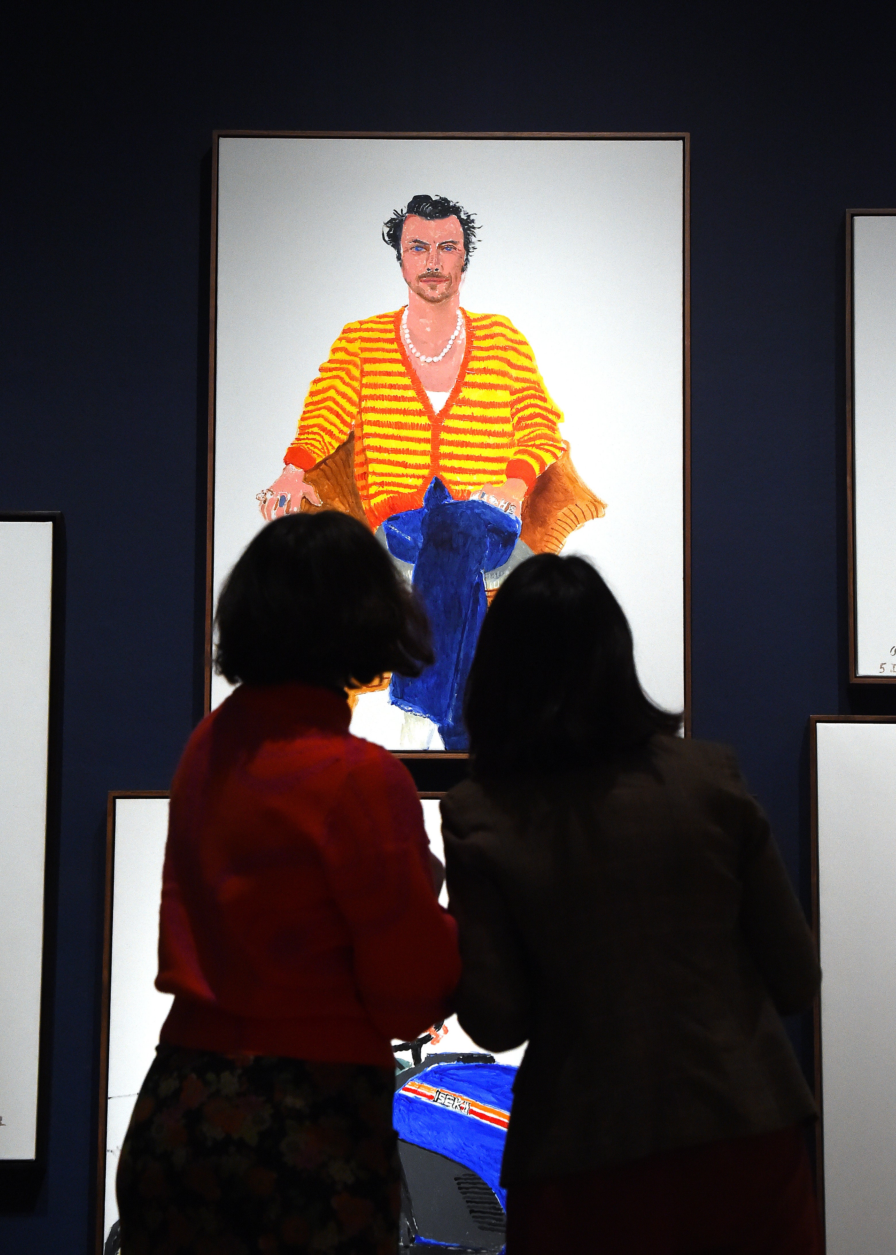 The portrait appeared in a 2023 exhibition