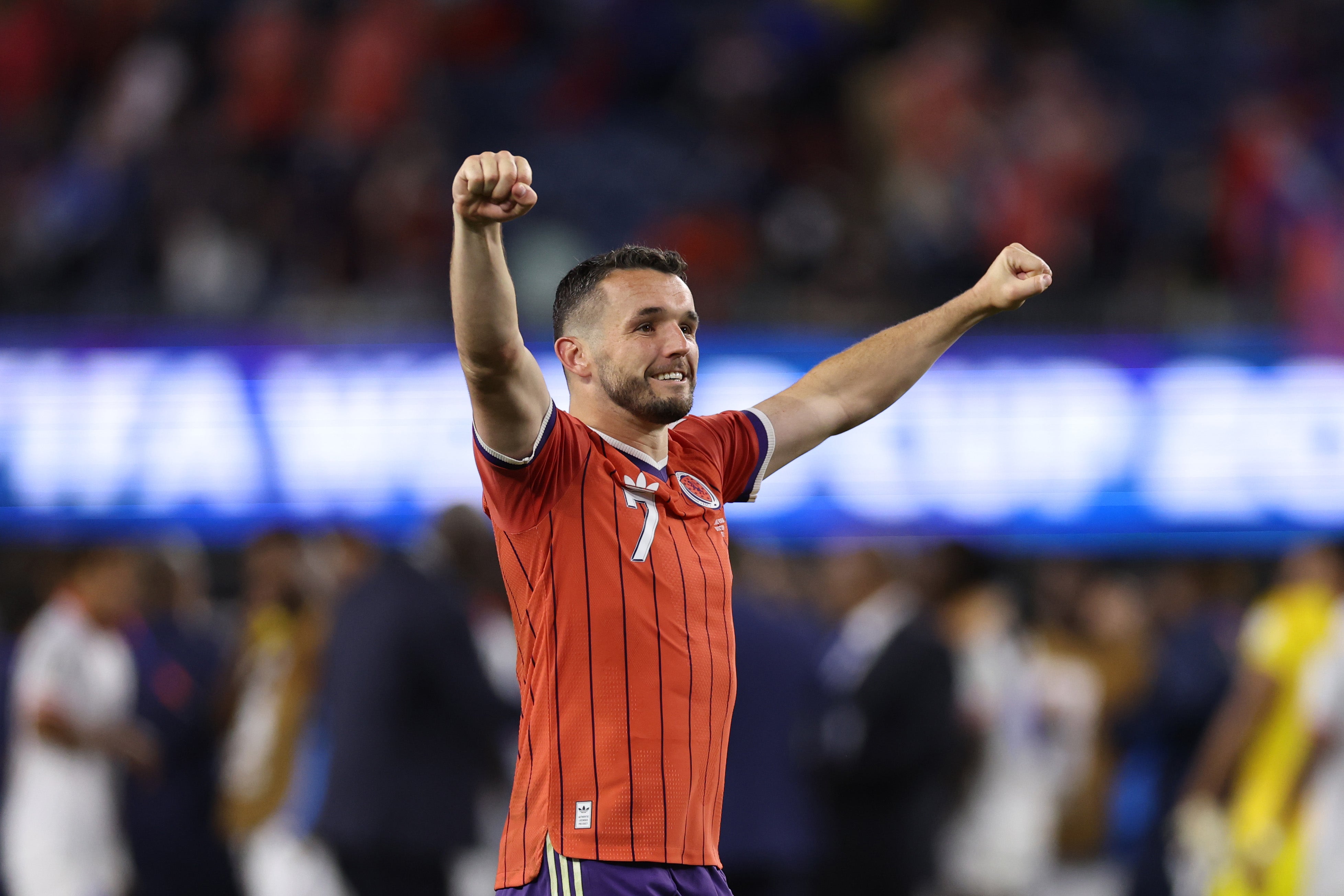 John McGinn got the winner for Scotland