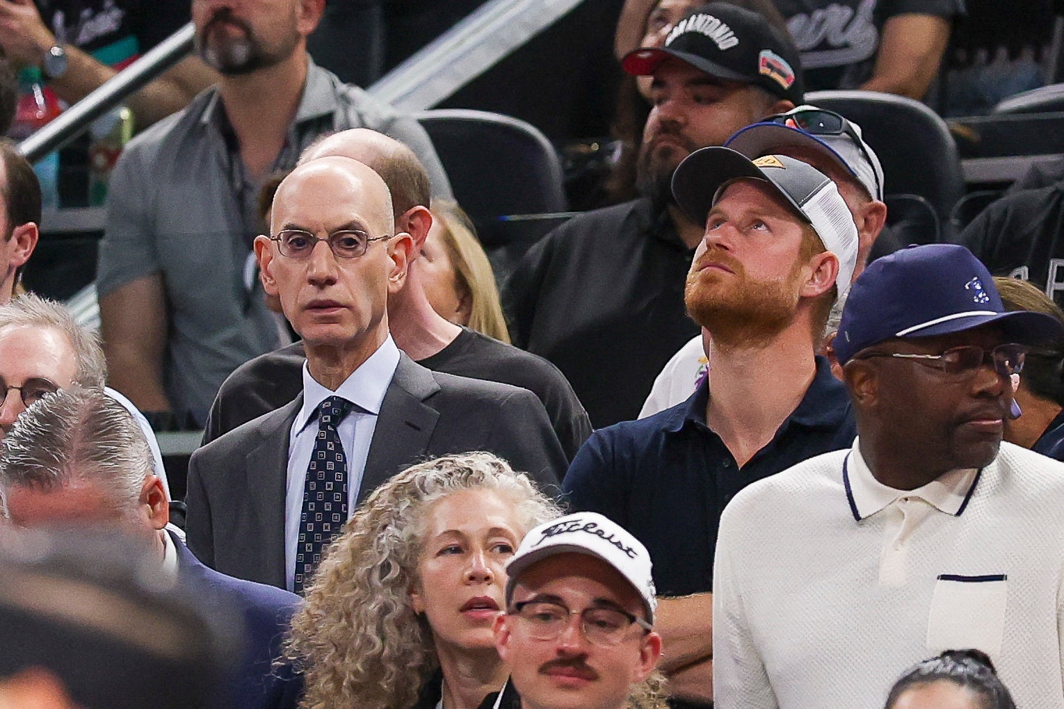 Harry makes surprise appearance at NBA Finals in San Antonio
