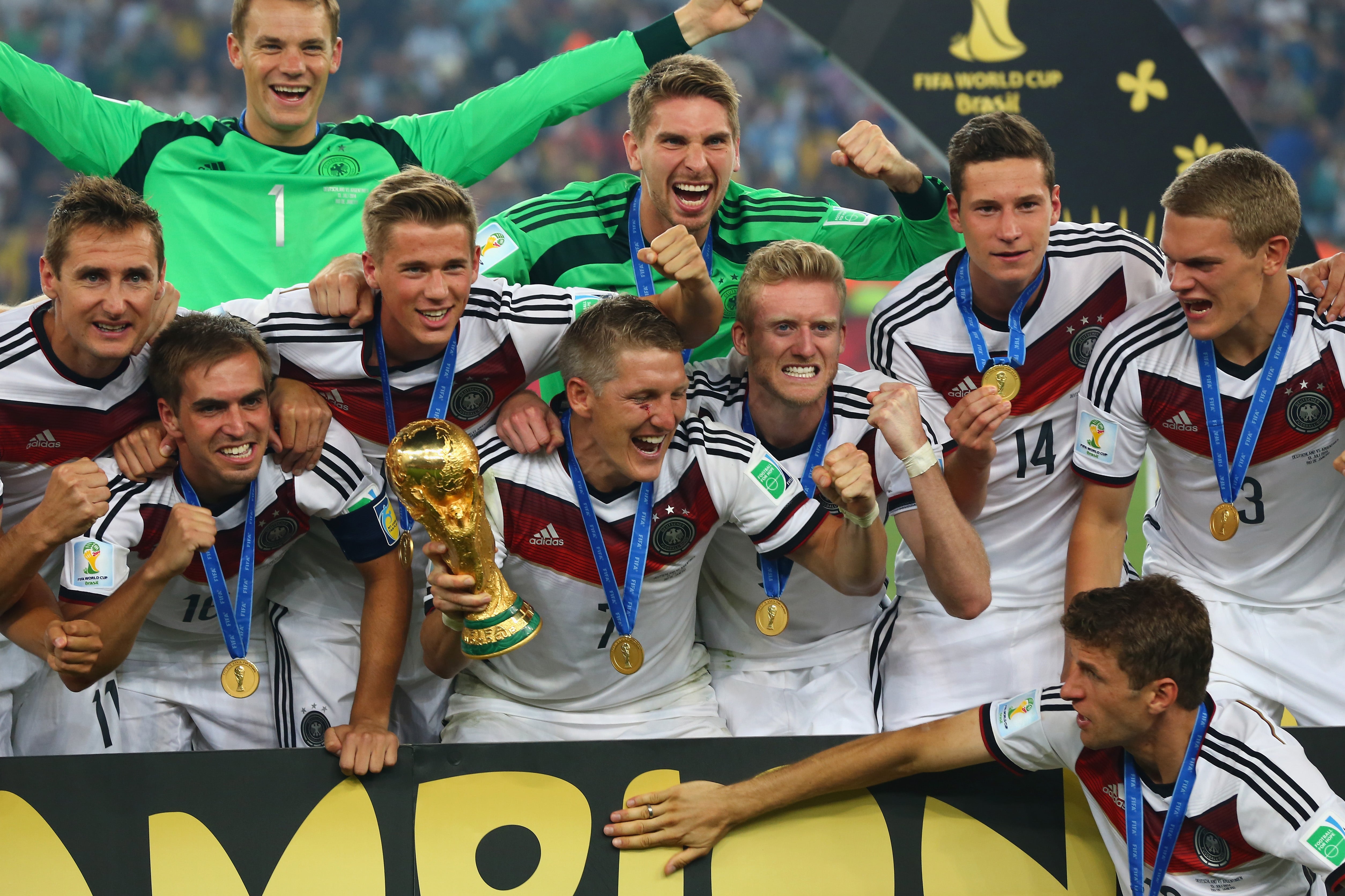 Germany won the World Cup in 2014 (Getty)