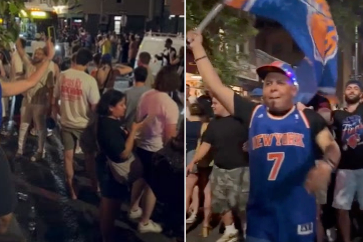 Knicks fans flood New York streets to celebrate long-awaited NBA title