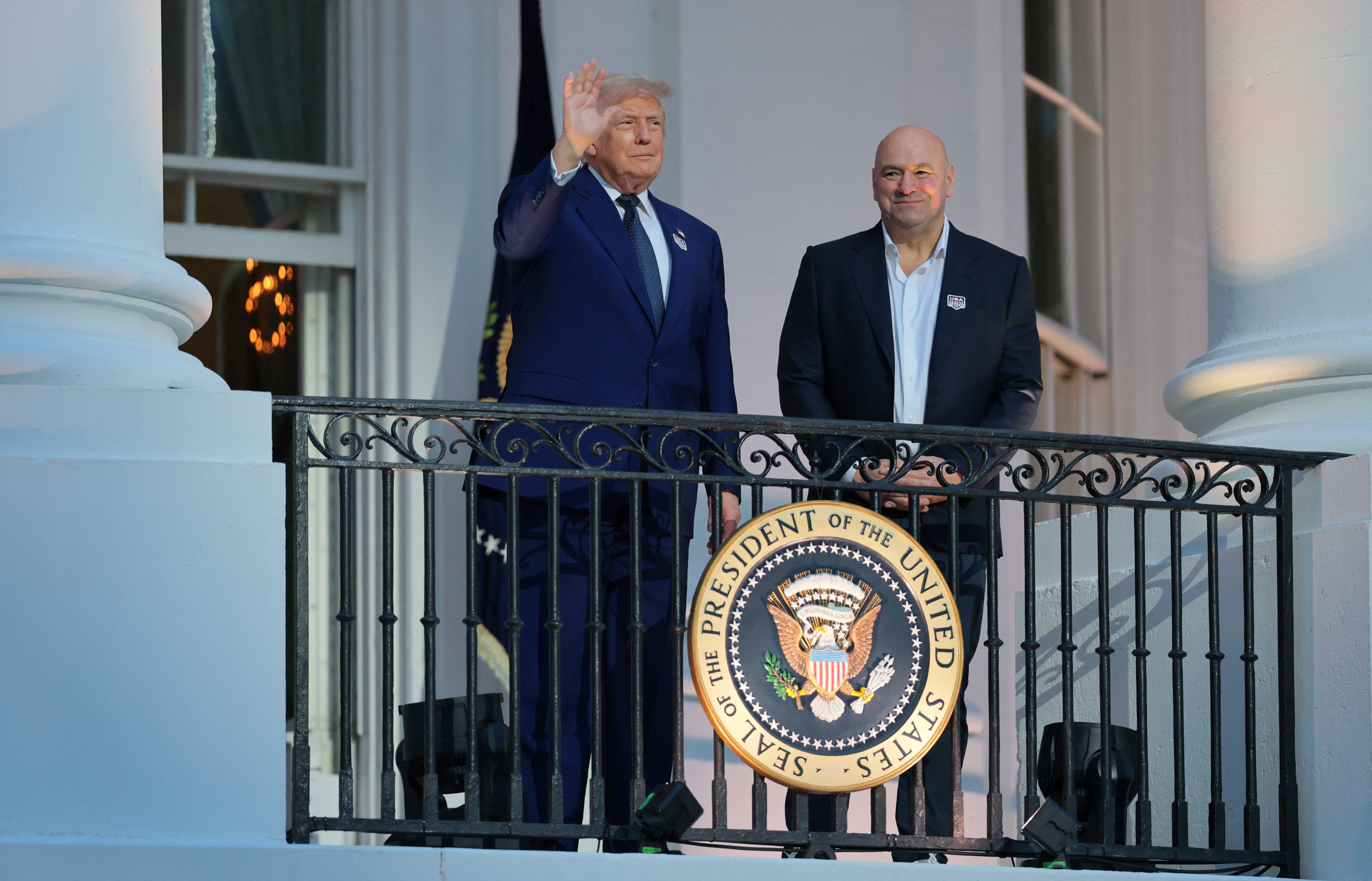 Trump UFC fight live: Fighter Josh Hokit yells ‘Michelle Obama is a man’