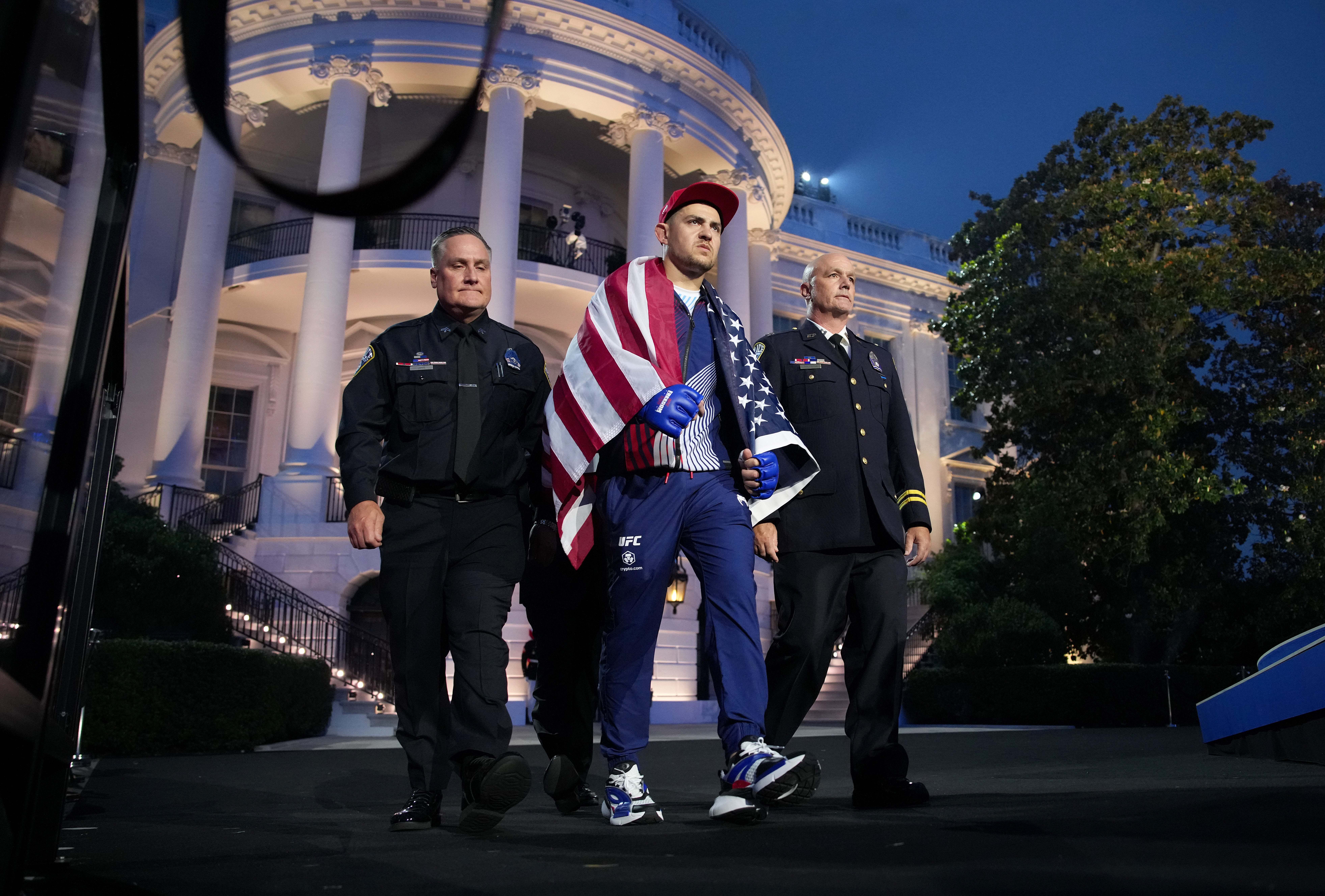 Steve Garcia enters (Getty)