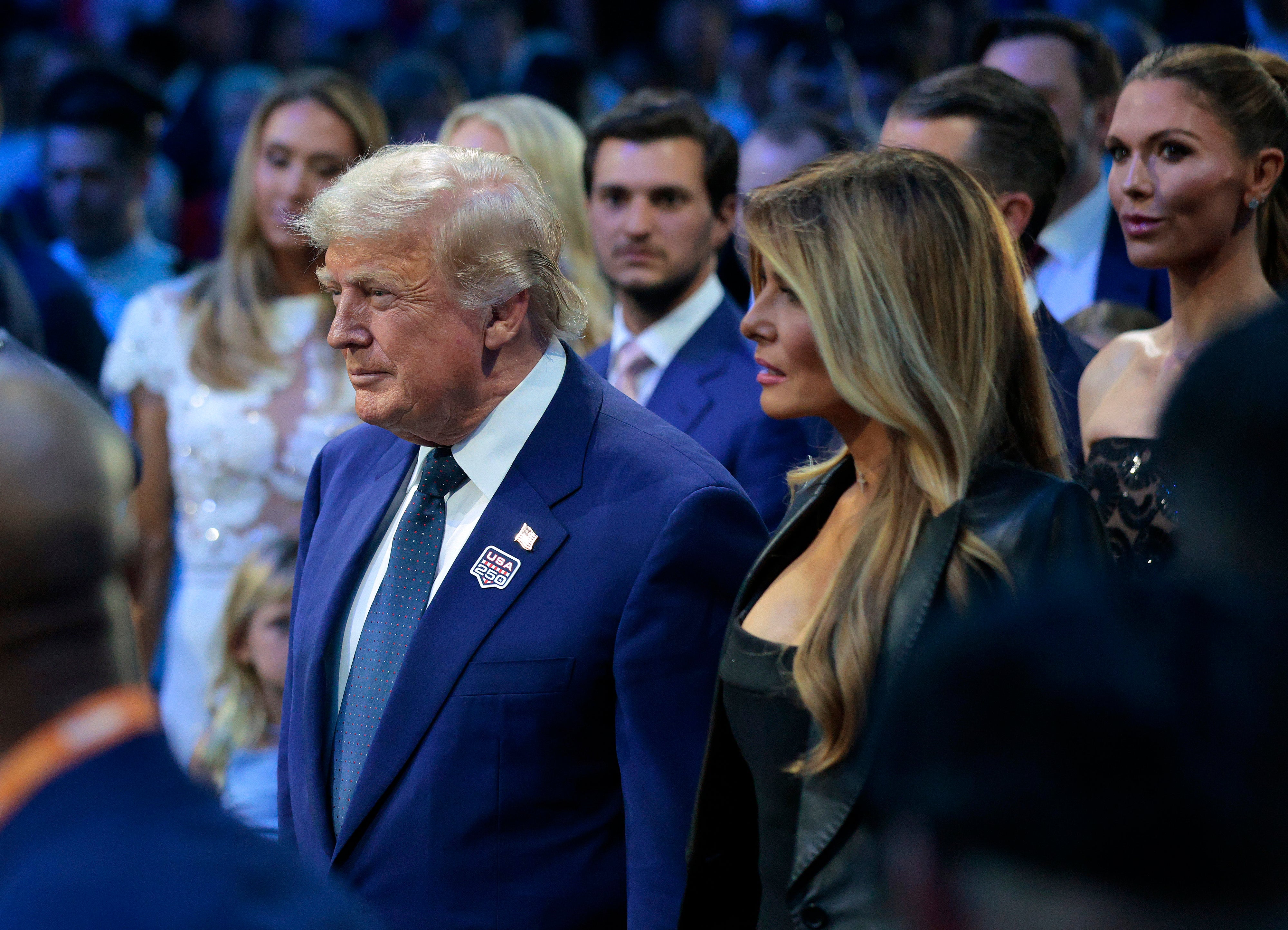 Trump&rsquo;s highly anticipated White House UFC match sees few recognizable guests