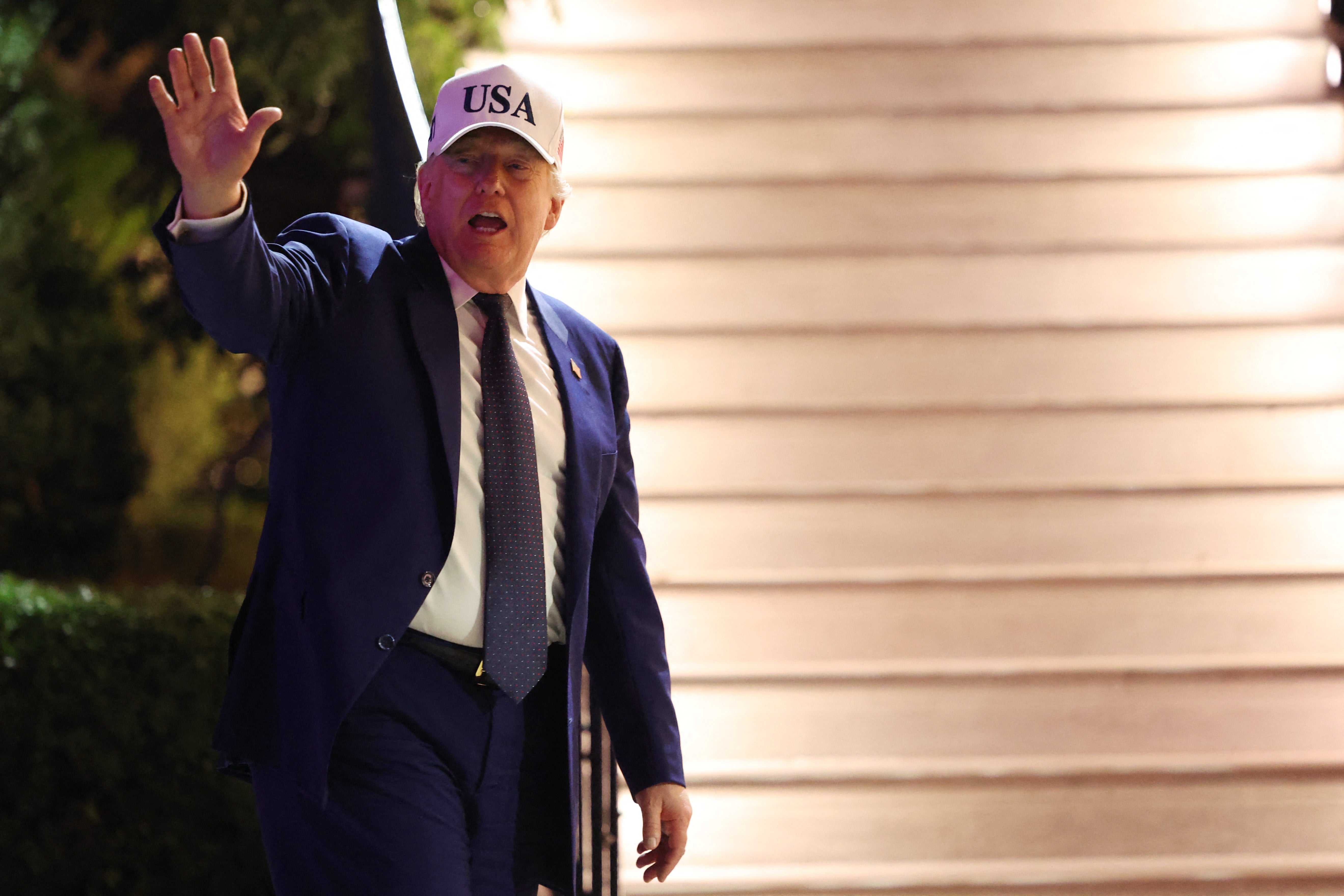 The president pledged the military to 