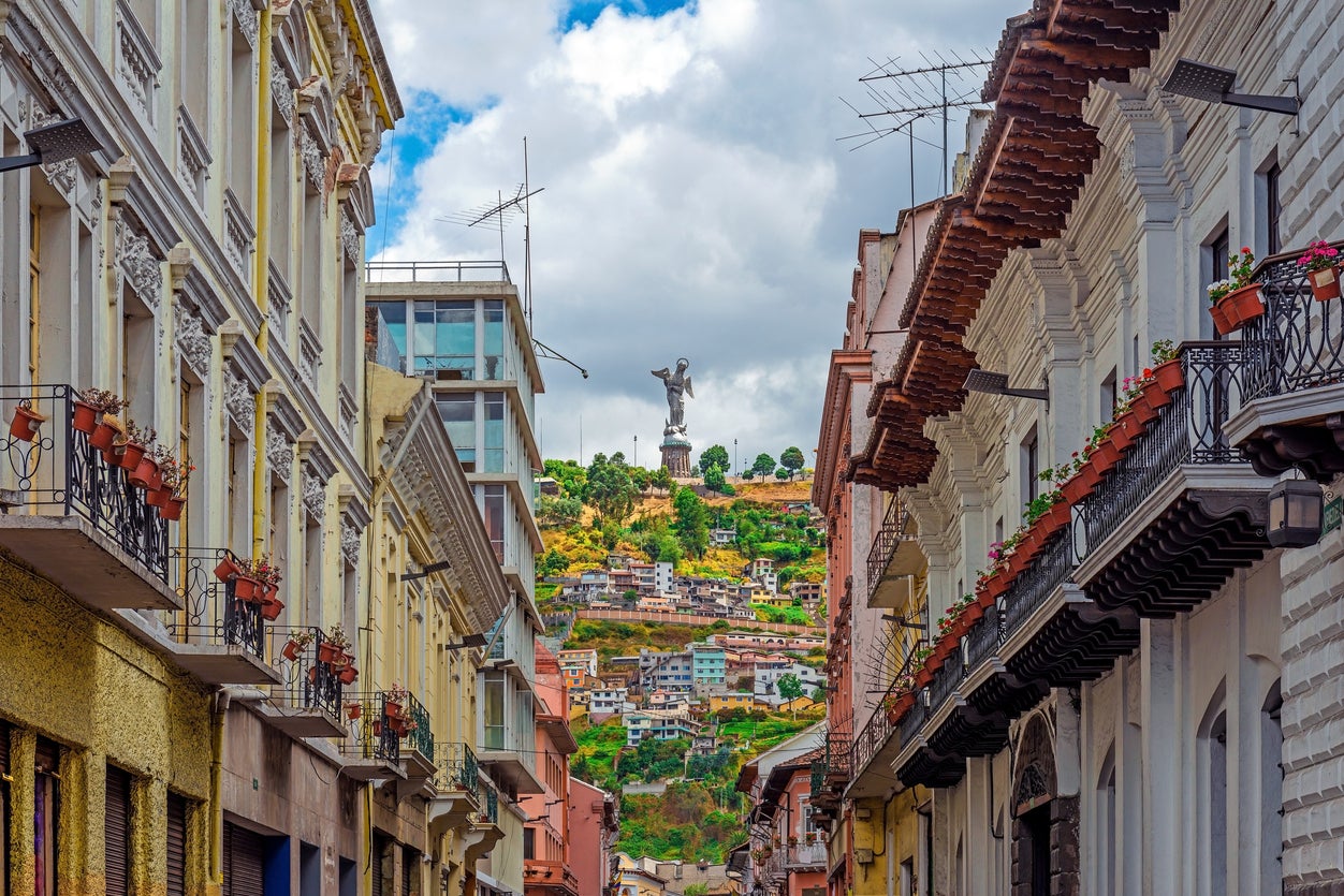 Ecuador is surrounded by soaring peaks (Getty Images)