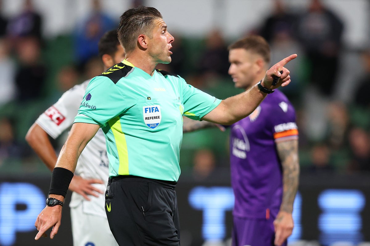 World Cup referee backed by representative body after controversial hand gesture