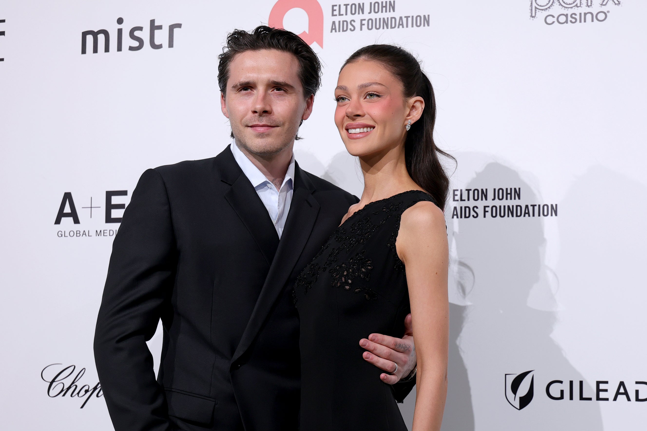 Brooklyn and Nicola have effectively cut ties with Victoria and David (Getty)