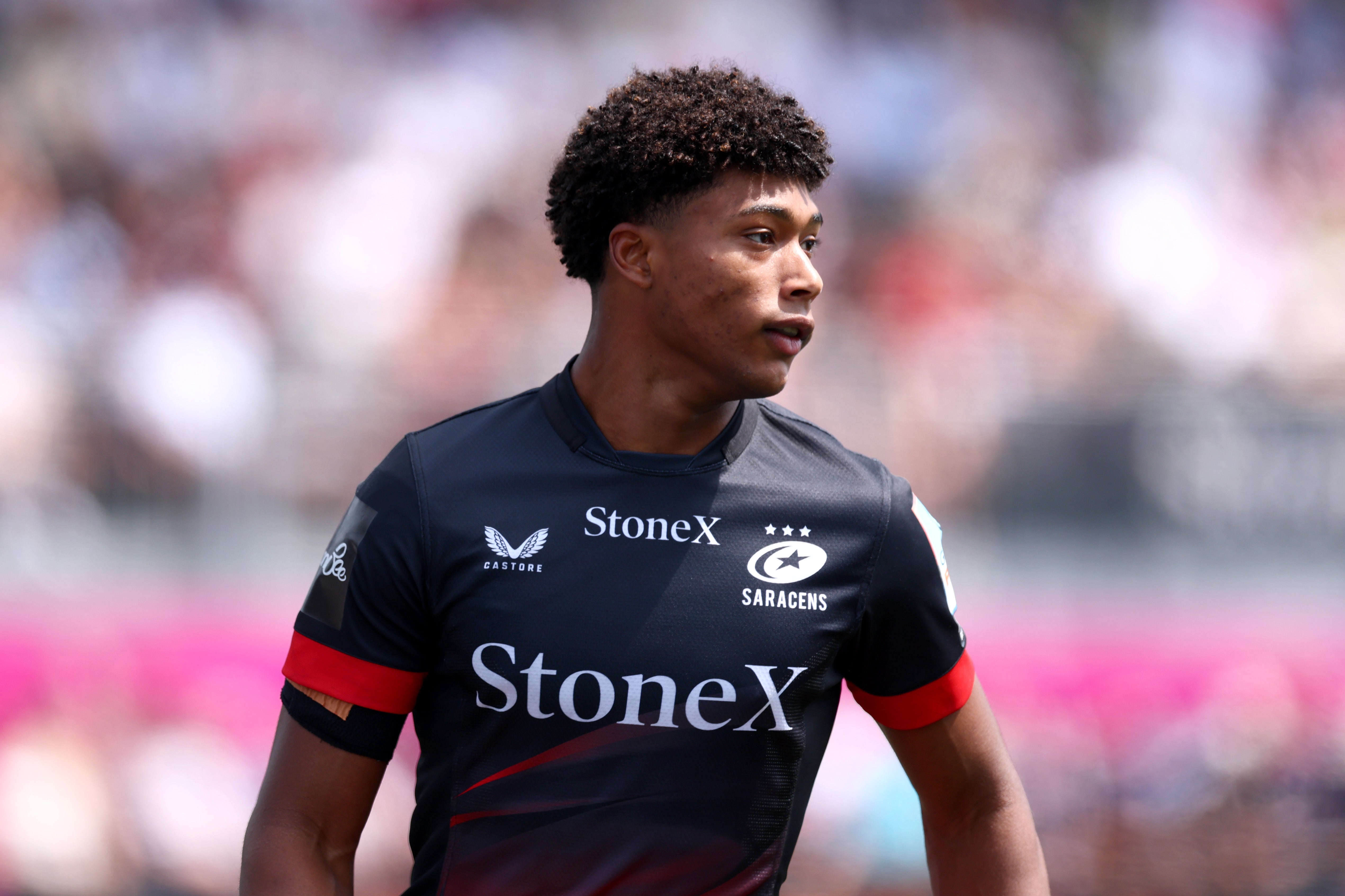 Noah Caluori has been back in Saracens training